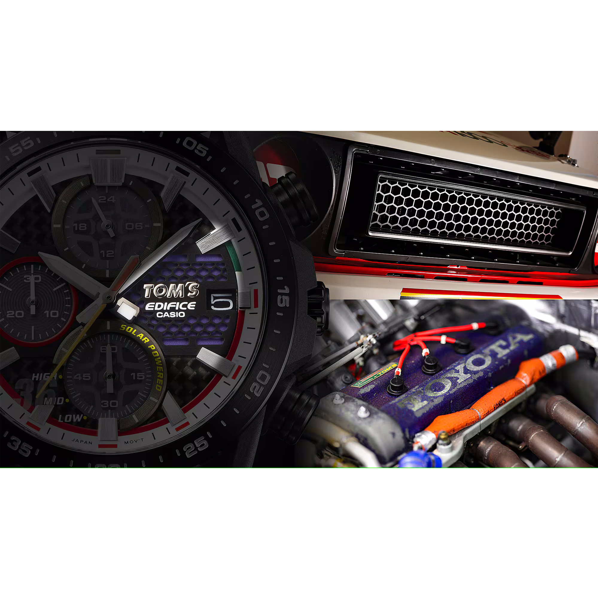 zegarek EDIFICE EFS-S641TMS-1AER męski z chronograf EDIFICE Premium