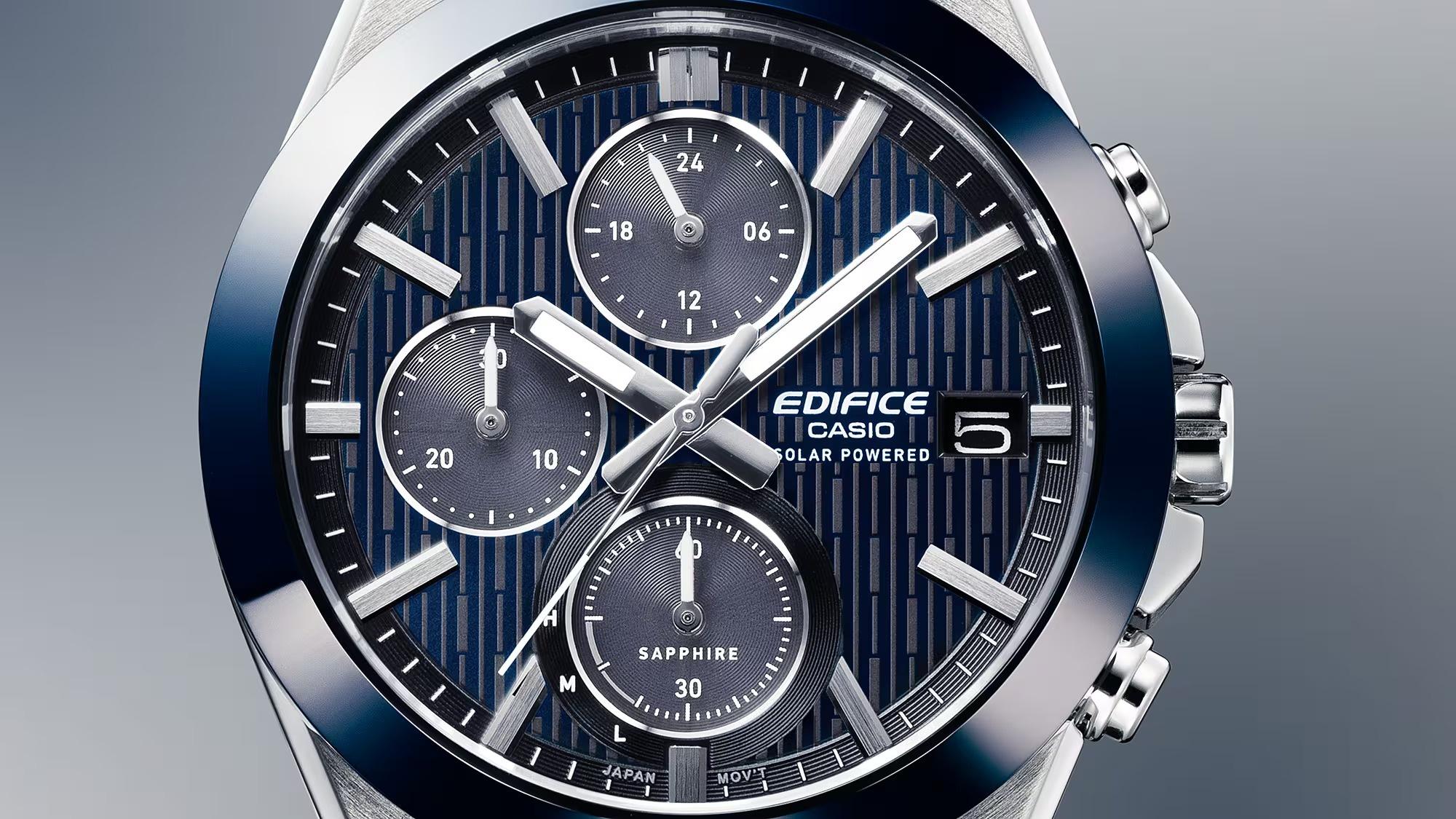 zegarek EDIFICE EFS-S650D-2AEF Premium męski z chronograf EDIFICE Momentum - miniatura 7