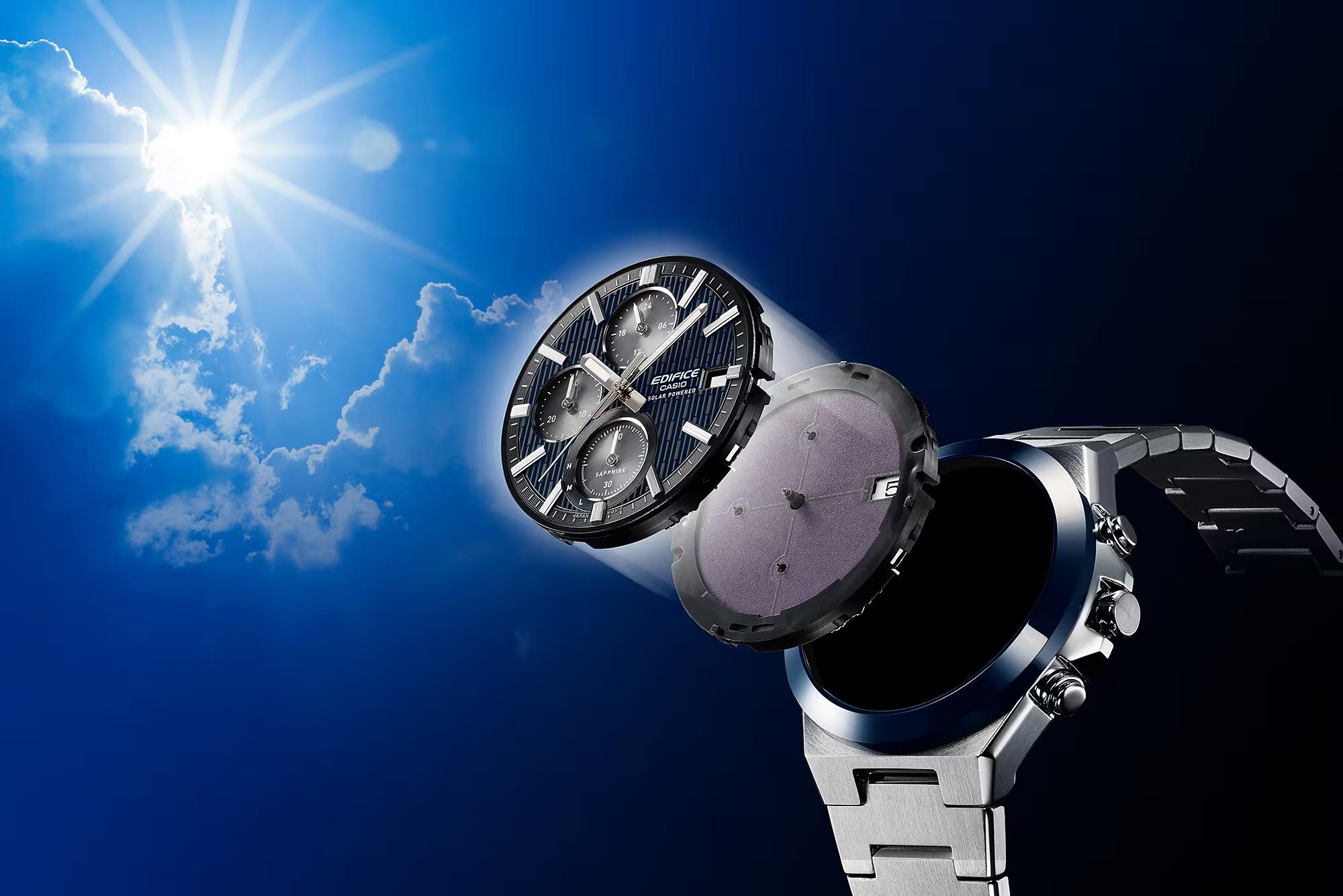 zegarek EDIFICE EFS-S650D-2AEF solar męski EDIFICE Momentum Premium - miniatura 10