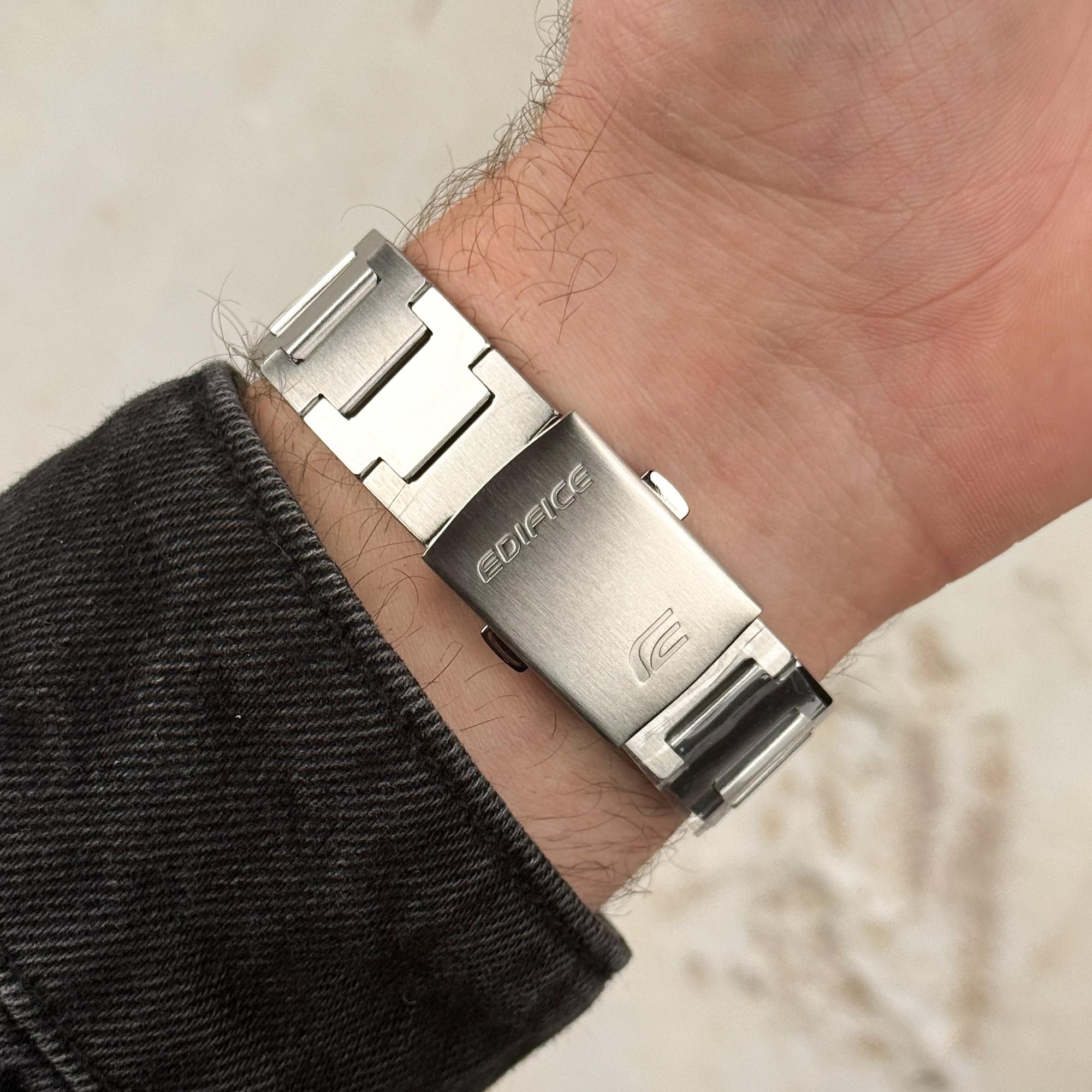 zegarek EDIFICE EFS-S660D-1AEF męski z tachometr EDIFICE Momentum - miniatura 8