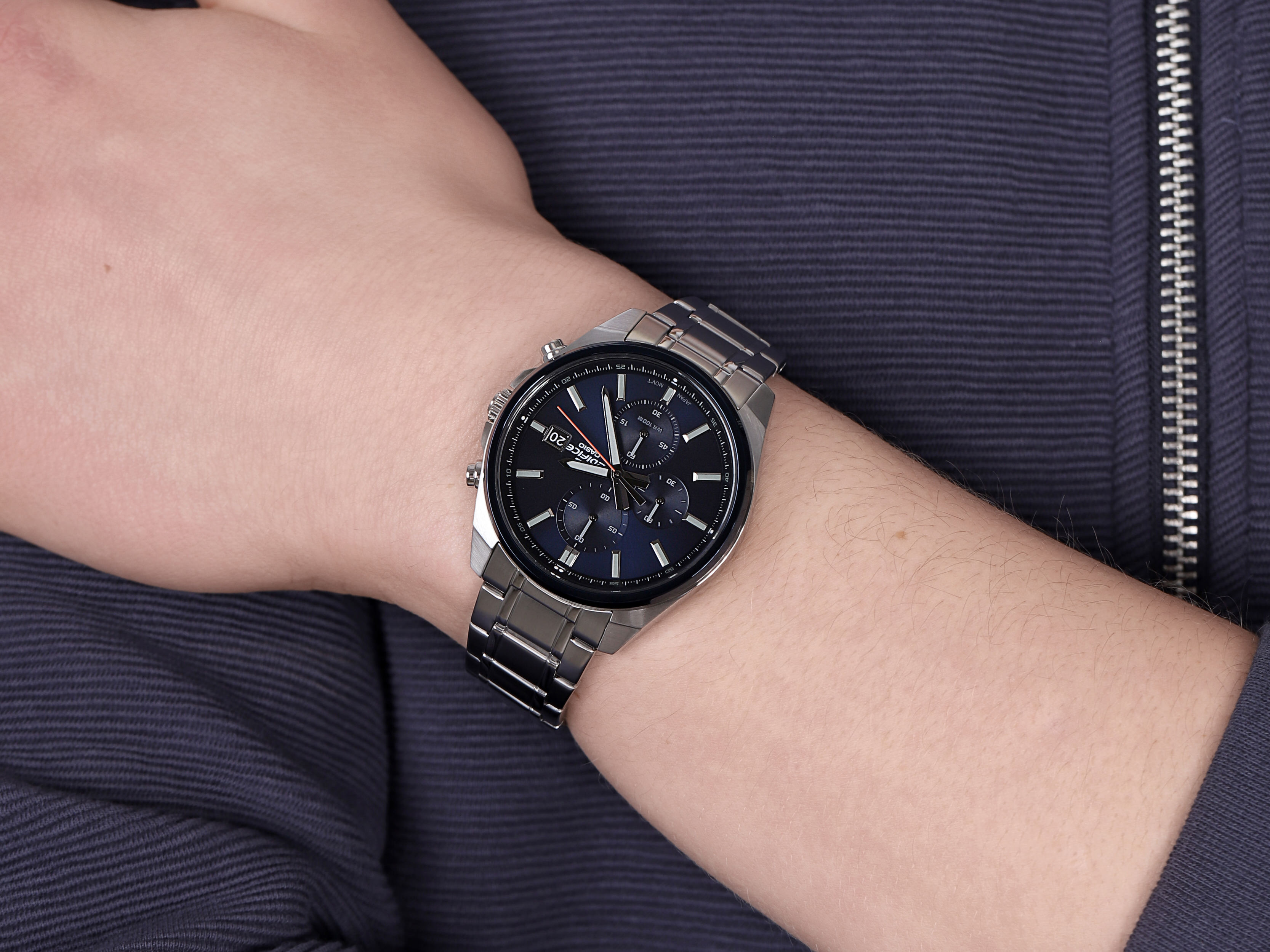 zegarek Edifice EFV-610DB-2AVUEF kwarcowy męski Edifice - miniatura 4