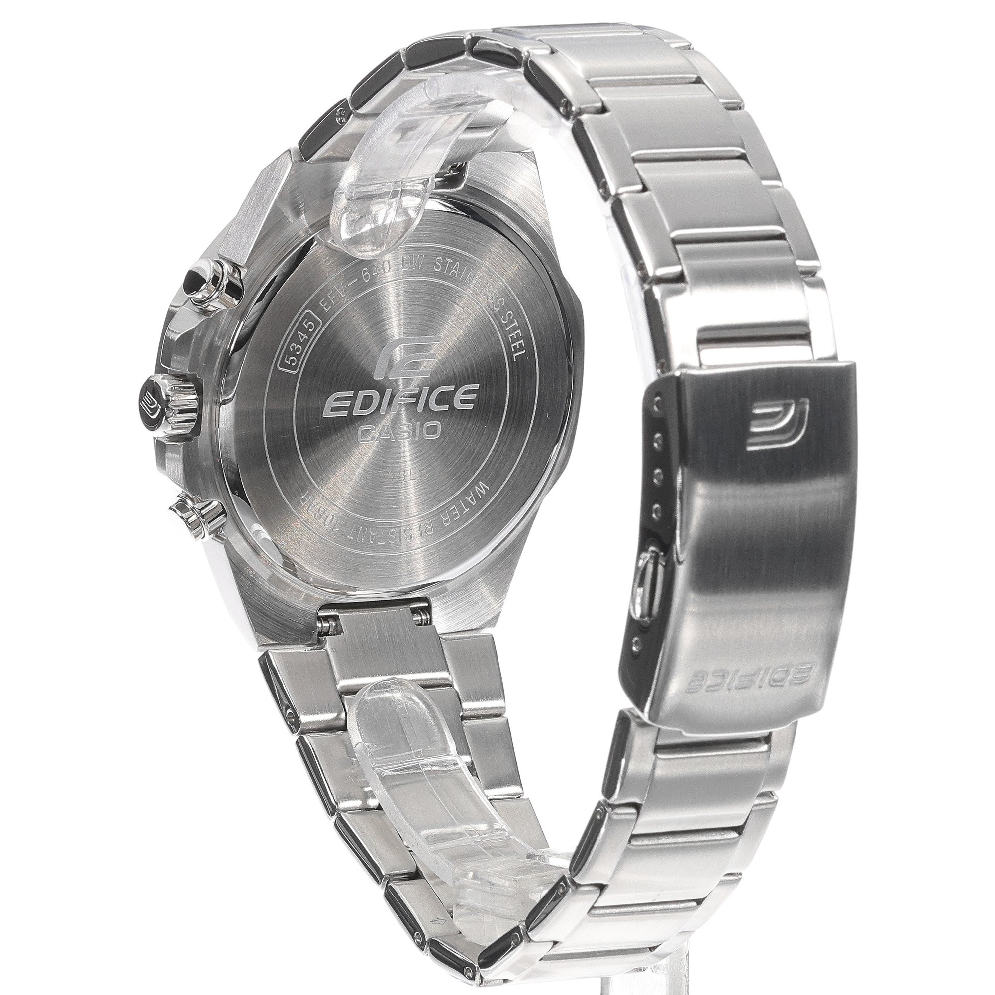 zegarek EDIFICE EFV-640D-3AVUEF srebrny EDIFICE Premium