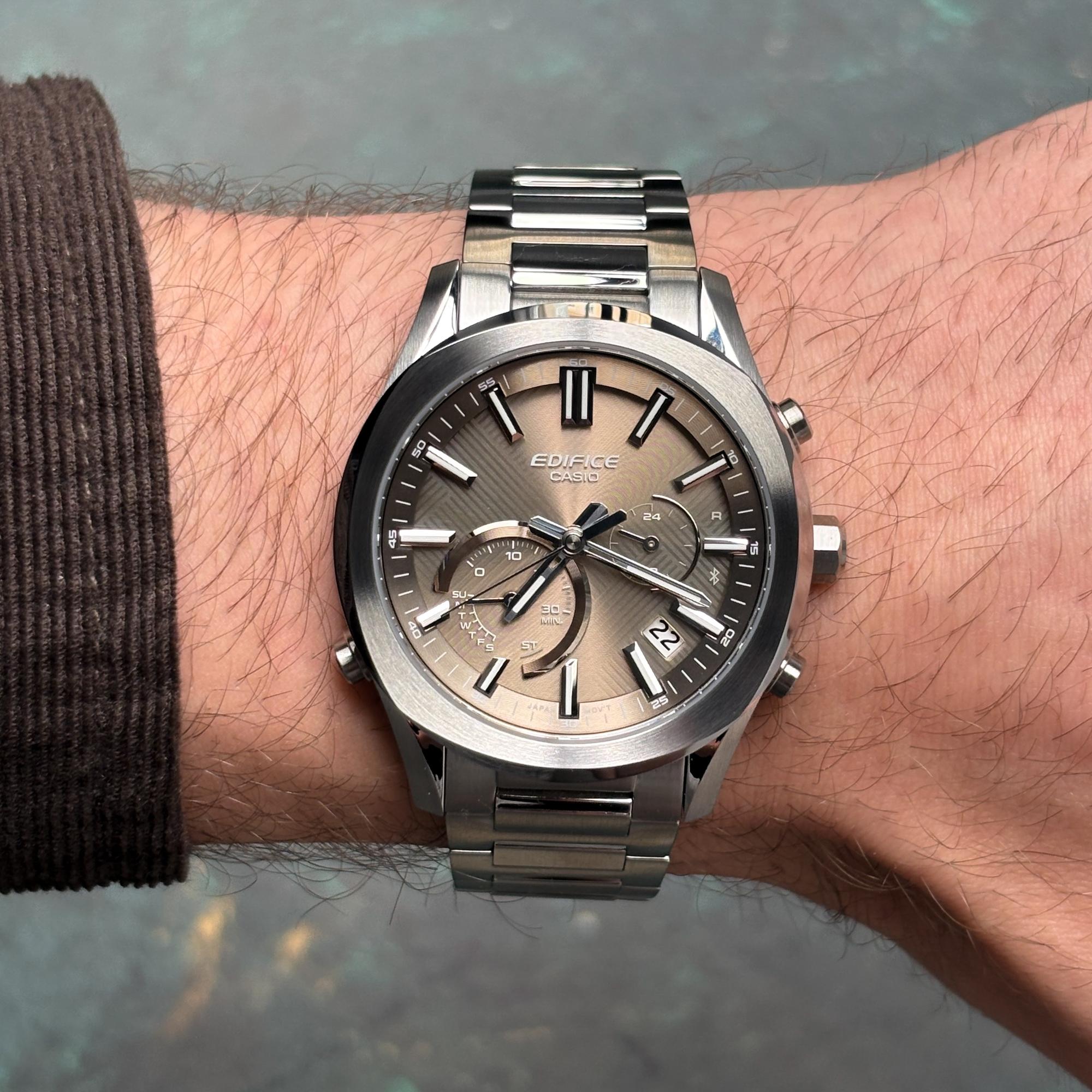 zegarek EDIFICE EQB-1300D-5AEF solar EDIFICE Momentum - miniatura 14