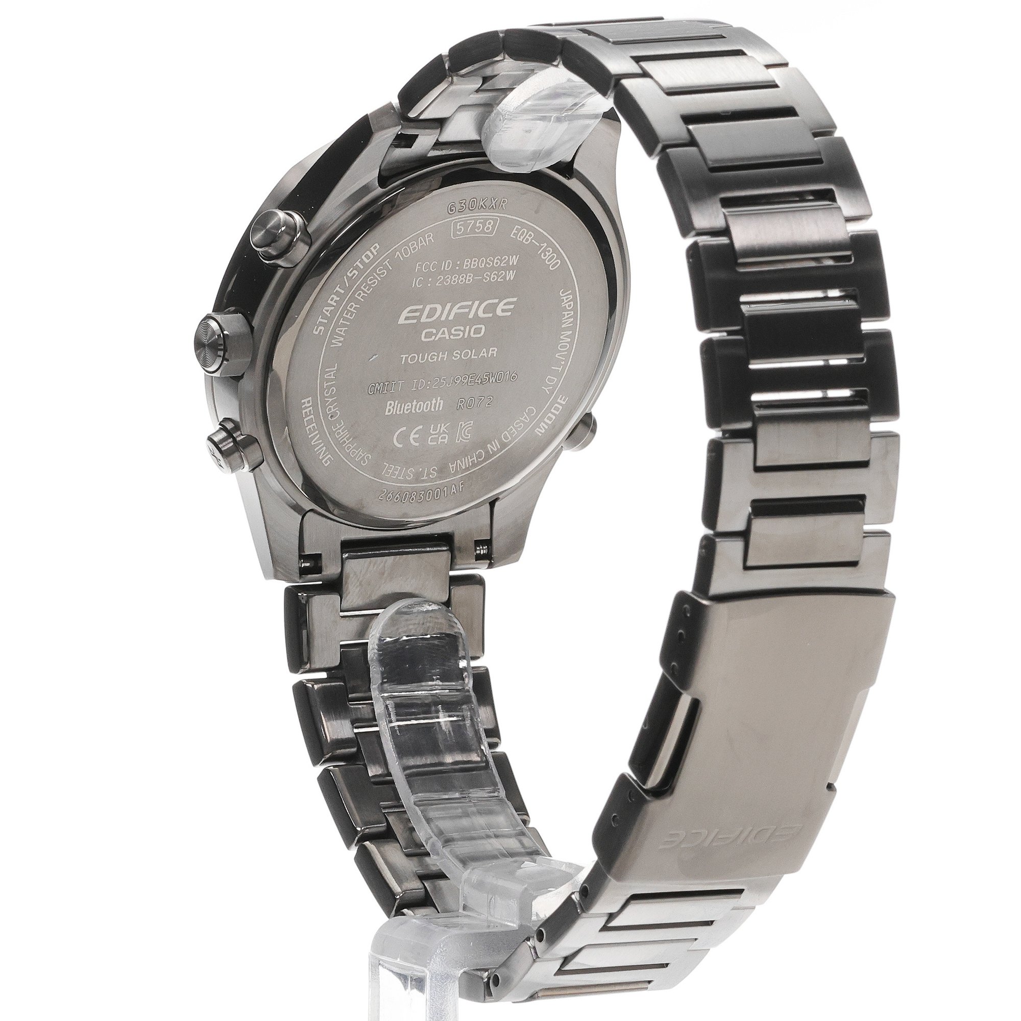 zegarek EDIFICE EQB-1300DC-3AEF EDIFICE Momentum szafirowe - miniatura 4