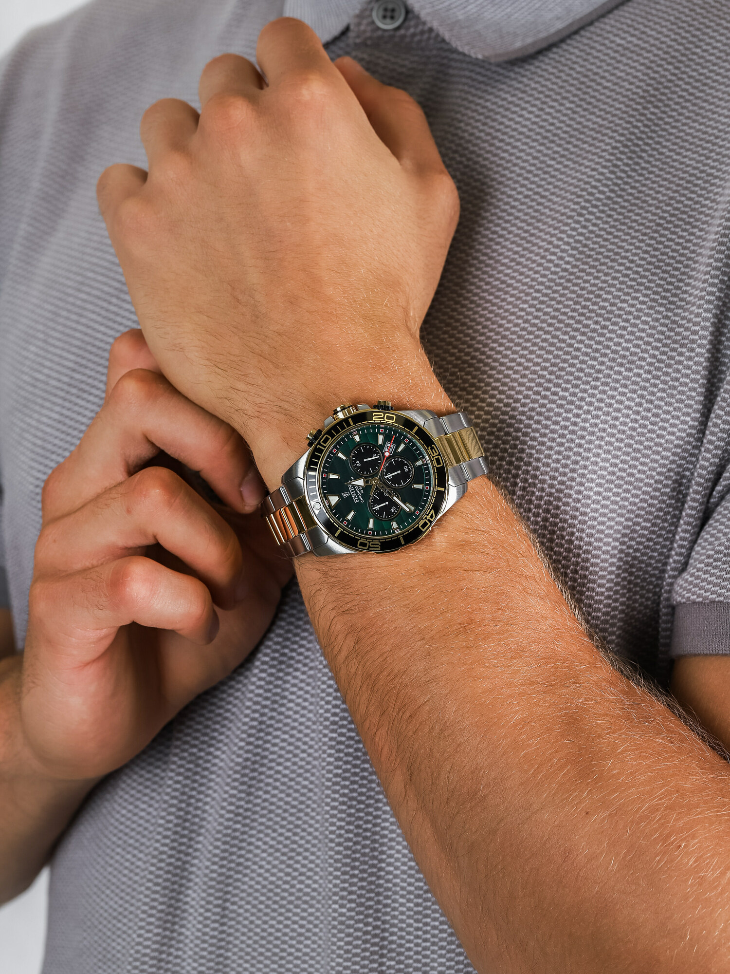 zegarek Festina F20363-4 Prestige Chronograph męski z chronograf Chronograf - miniatura 3