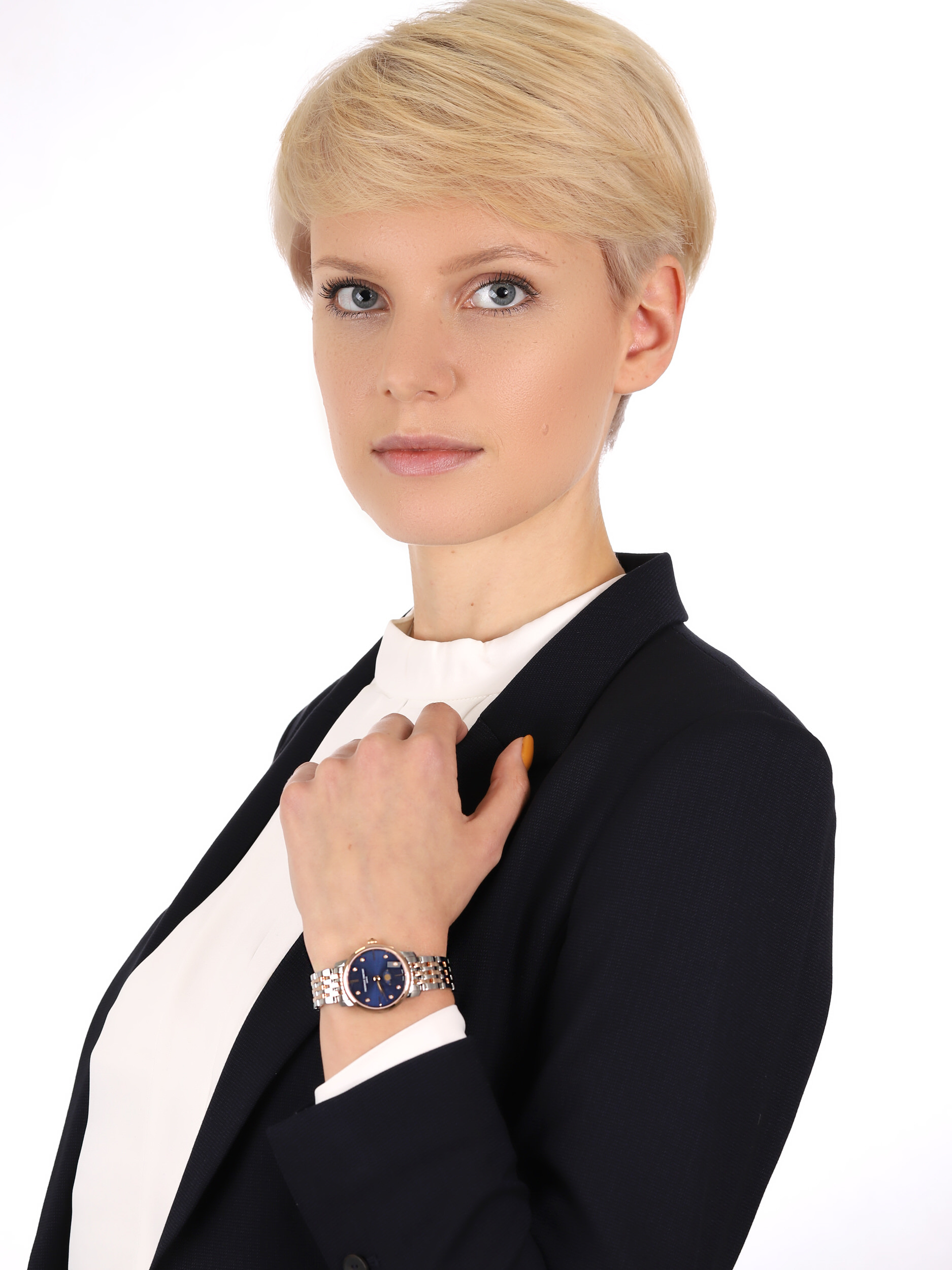 Frederique Constant FC-206ND1S2B zegarek damski Slimline - miniatura 2