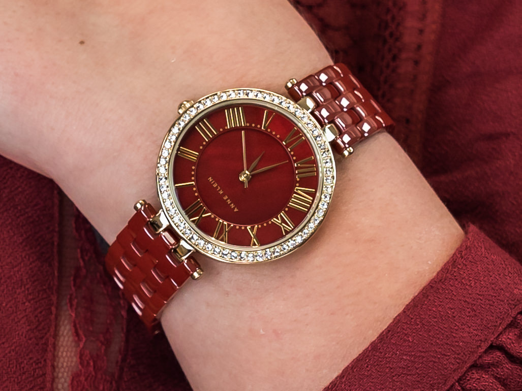 Anne Klein AK-2130BYGB zegarek elegancki Bransoleta - miniatura 4