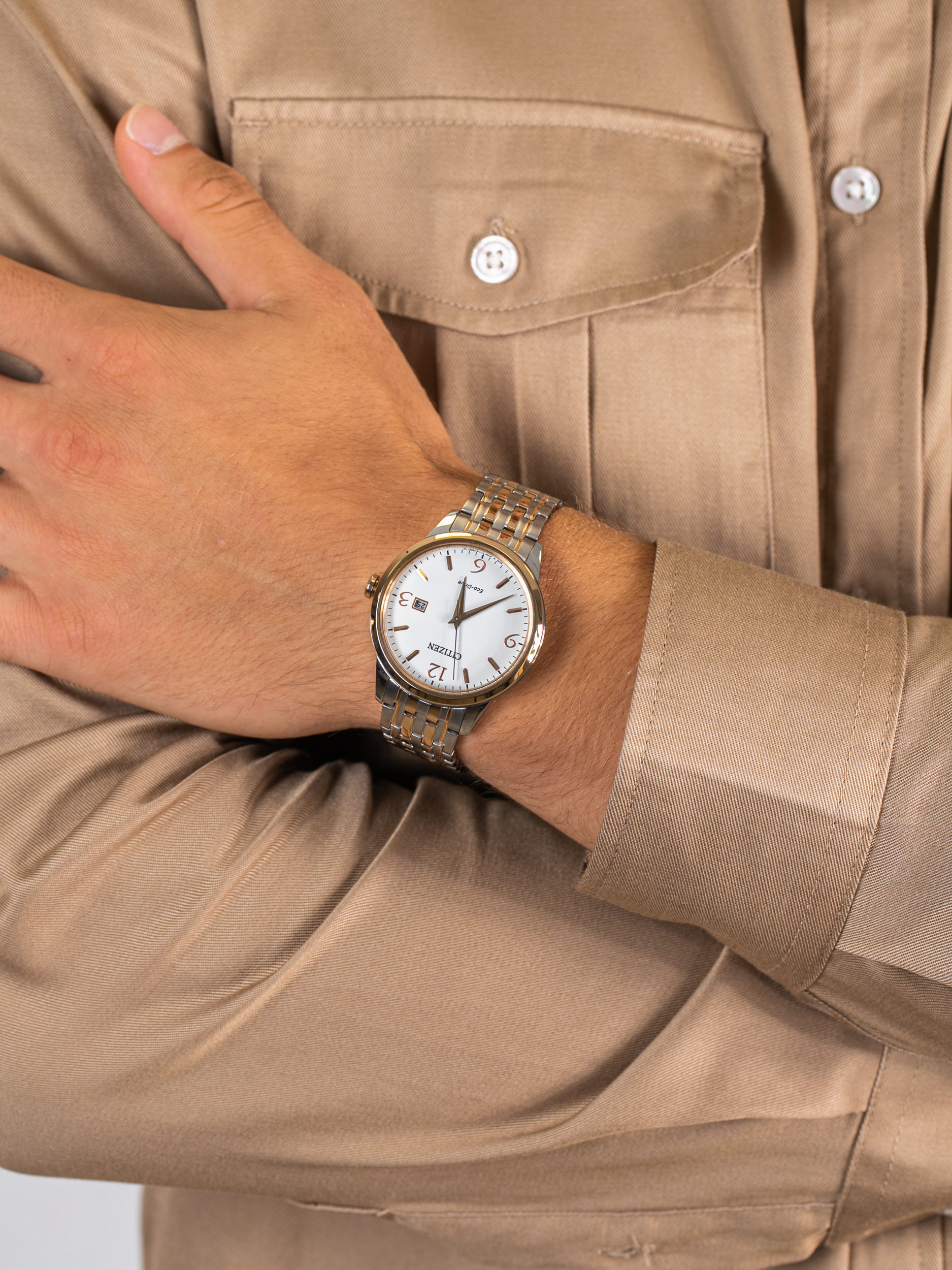 Citizen BM7304-59A męski zegarek Ecodrive bransoleta - miniatura 3