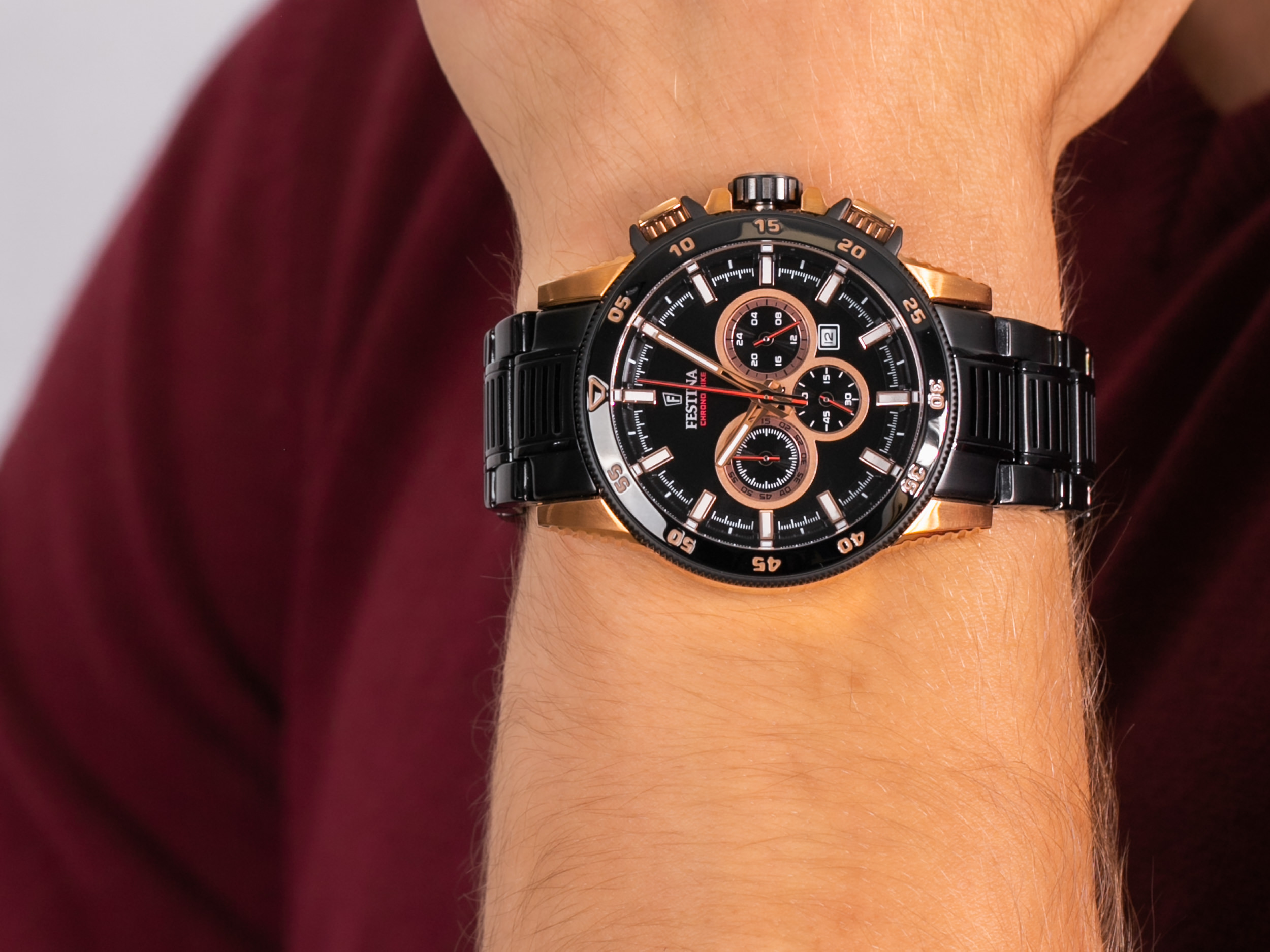 Festina F20354-1 CHRONO BIKE 18 SPECIAL EDITION SET zegarek elegancki Chrono Bike - miniatura 4