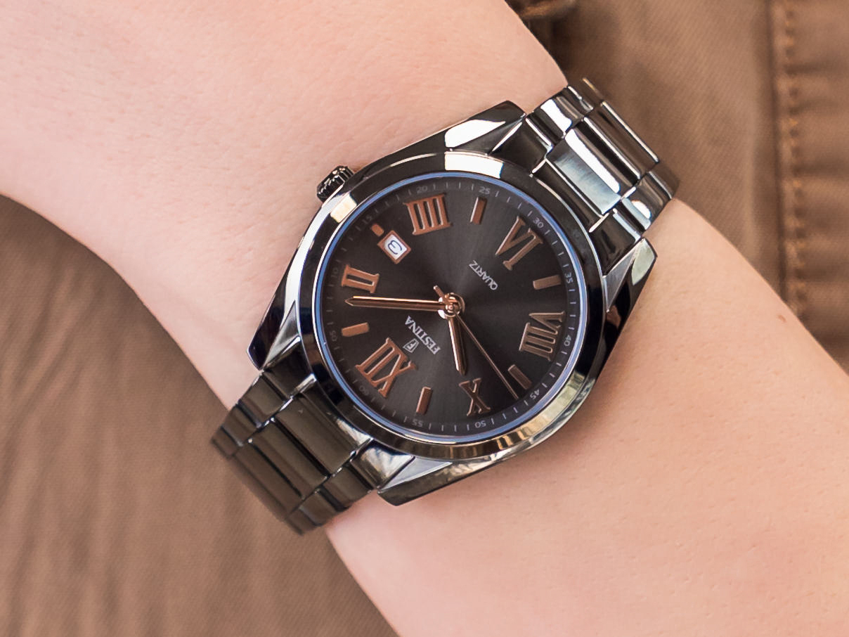 Festina F16866-1 Boyfriend zegarek elegancki Classic - miniatura 4