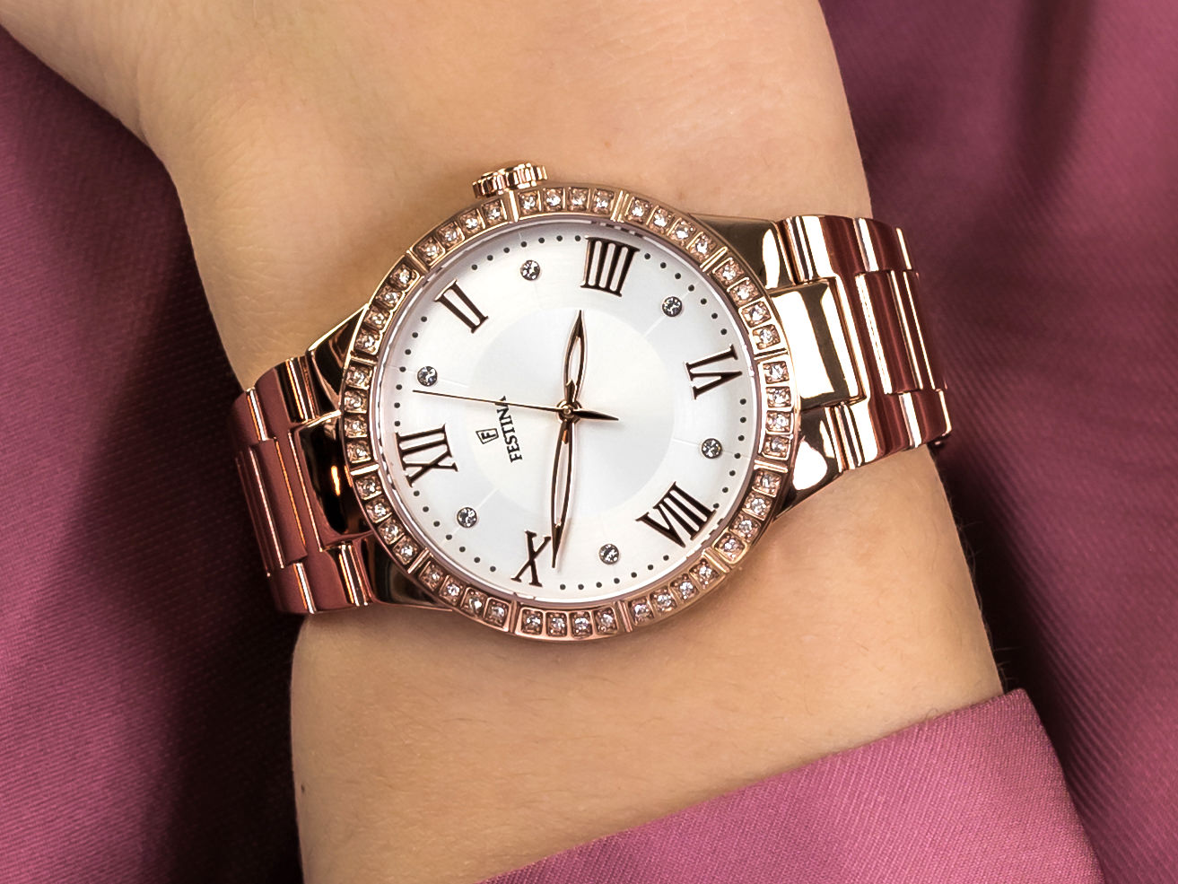 Festina F16721-1 Mademoiselle zegarek elegancki Trend - miniatura 4