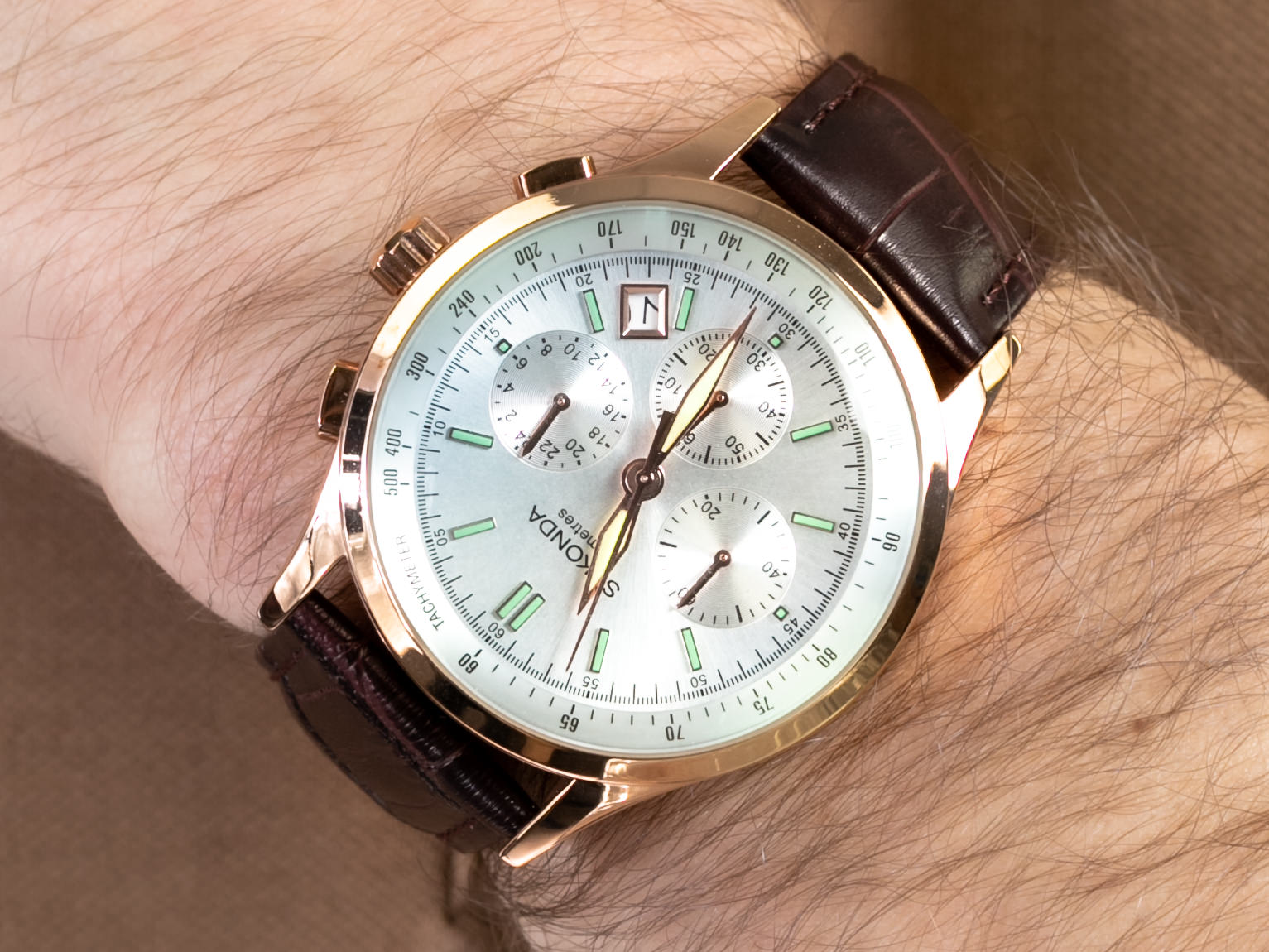 Sekonda SEK.3847 zegarek elegancki Chronograph - miniatura 4