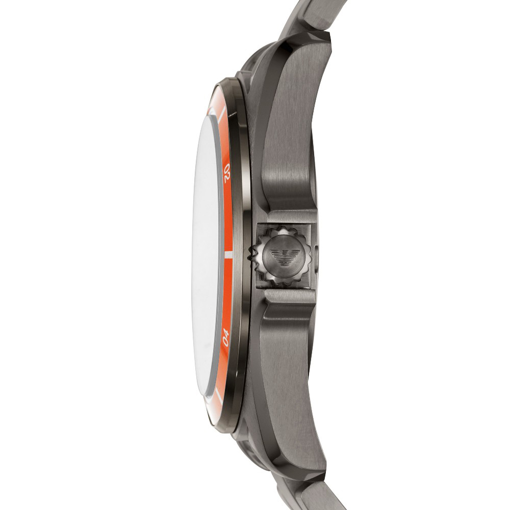Emporio Armani AR11178 zegarek szary klasyczny Mens bransoleta - miniatura 5