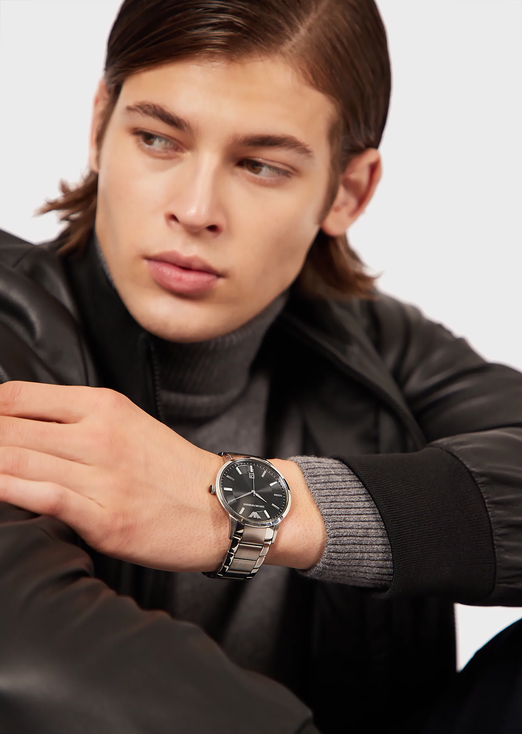 zegarek Emporio Armani AR11181 srebrny Mens - miniatura 9