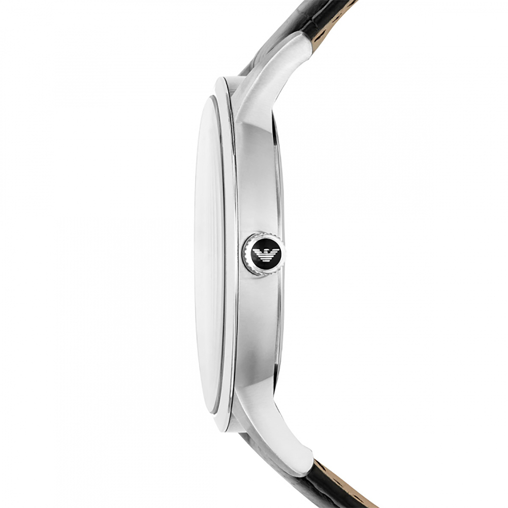 Emporio Armani AR11186 zegarek srebrny klasyczny Mens pasek - miniatura 5