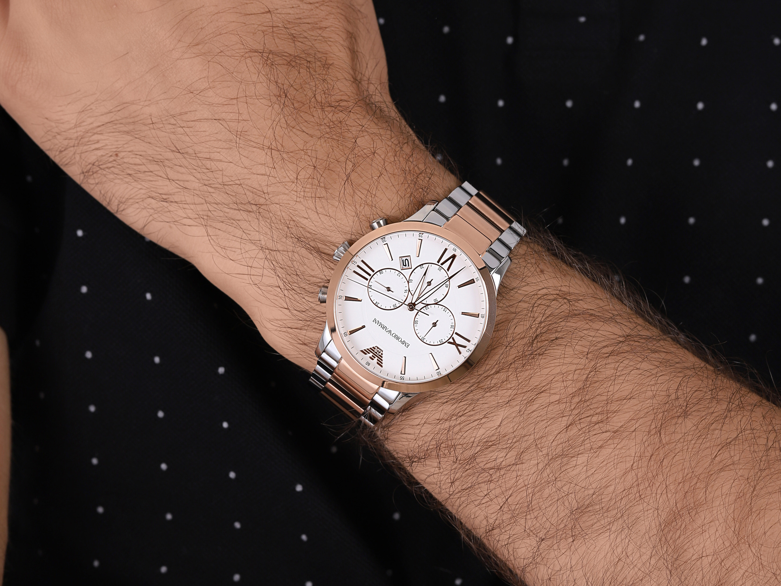 zegarek Emporio Armani AR11209 kwarcowy męski Sports and Fashion - miniatura 8