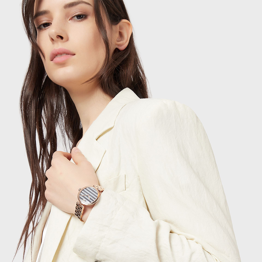 Emporio Armani AR11220 damski zegarek Ladies bransoleta - miniatura 3