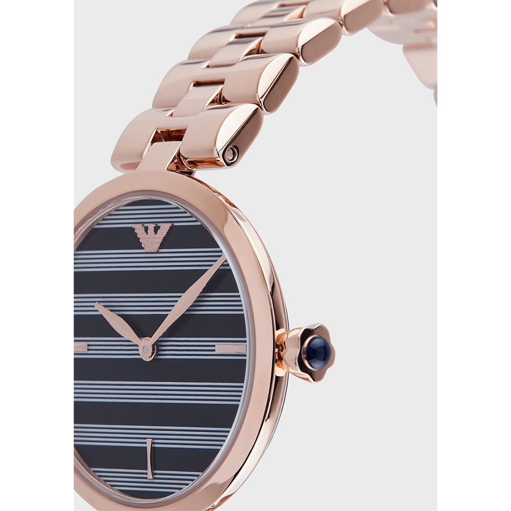 Emporio Armani AR11220 zegarek różowe złoto fashion/modowy Ladies bransoleta - miniatura 5