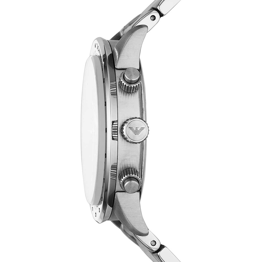 Emporio Armani AR11241 zegarek srebrny sportowy Sports and Fashion bransoleta - miniatura 5