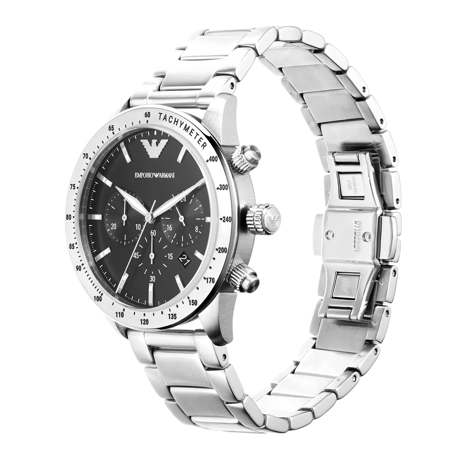 zegarek Emporio Armani AR11241 srebrny Sports and Fashion - miniatura 6