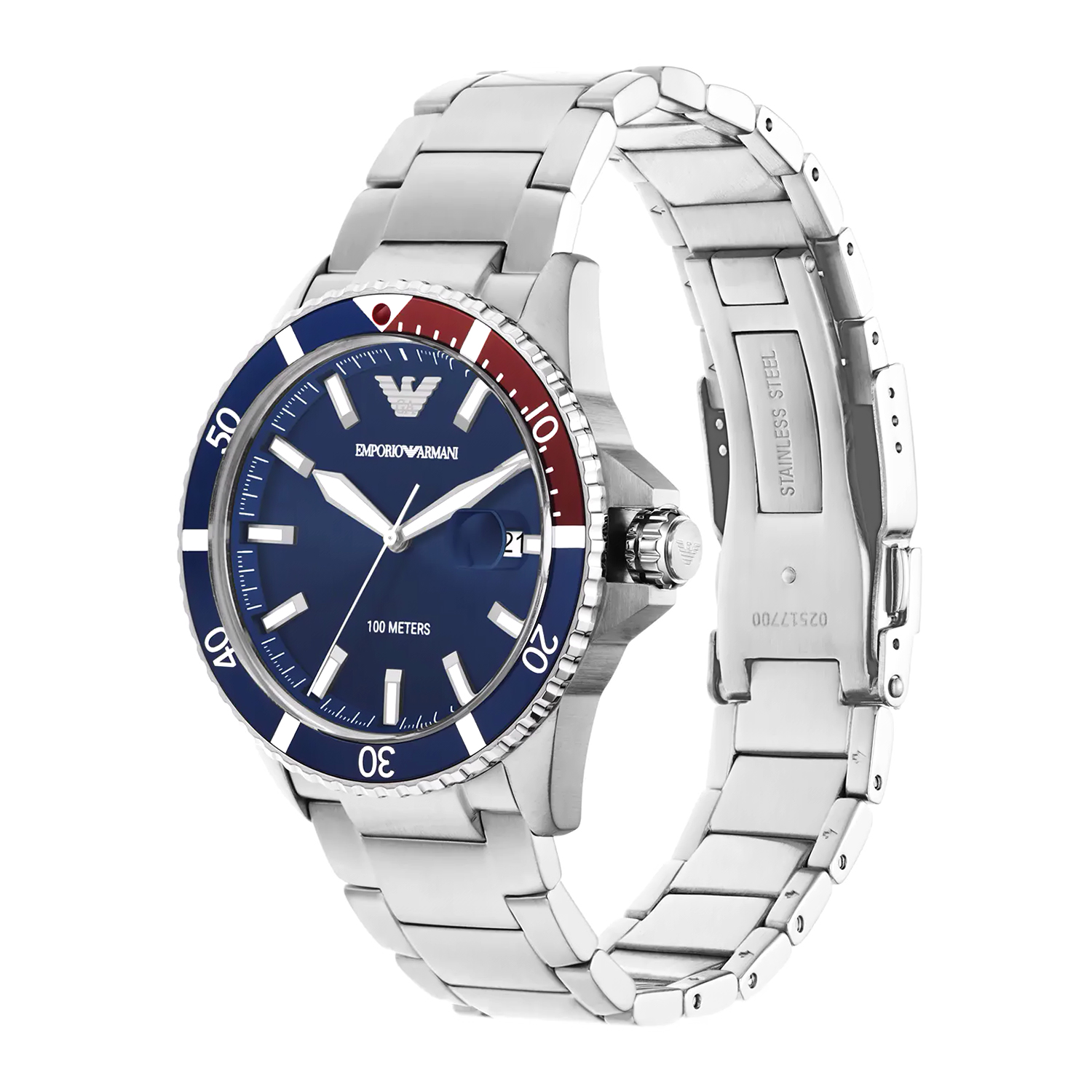 zegarek Emporio Armani AR11339 srebrny Sports and Fashion - miniatura 6