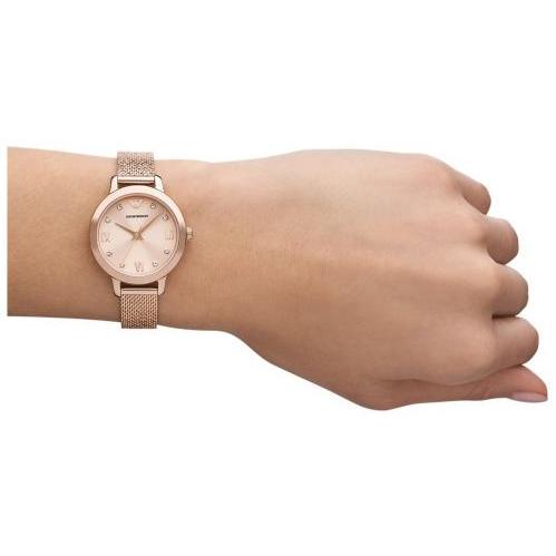 zegarek Emporio Armani AR11512 różowe złoto Cleo - miniatura 6