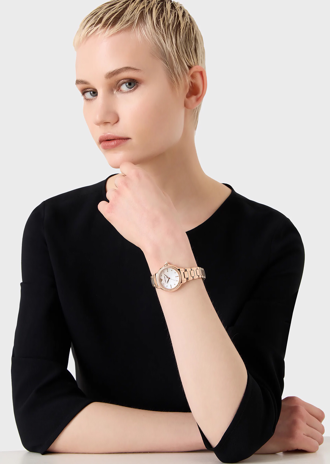zegarek Emporio Armani AR11523 kwarcowy damski Ladies MIA - miniatura 6