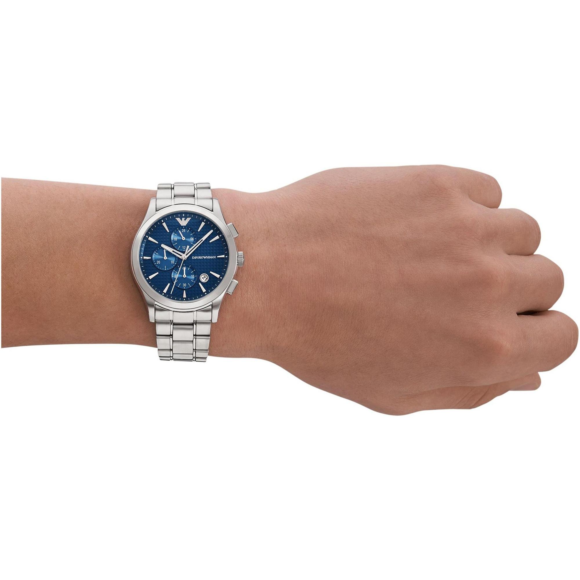 zegarek Emporio Armani AR11528 srebrny Paolo - miniatura 6