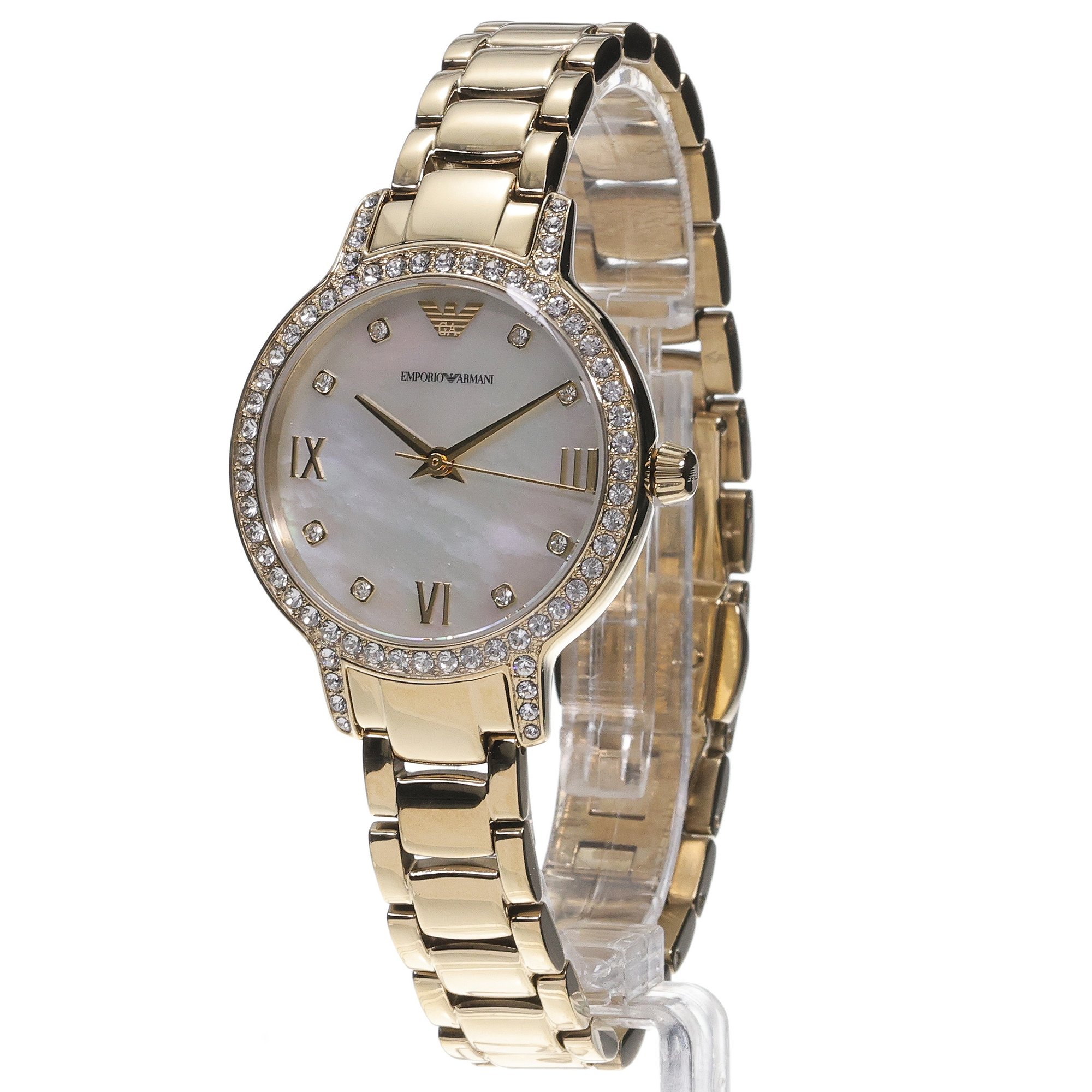 zegarek Emporio Armani AR11652 złoty Ladies - miniatura 2