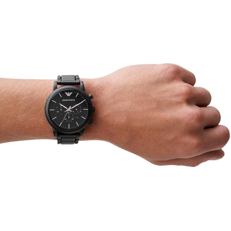 zegarek Emporio Armani AR1895 czarny Sports and Fashion - miniatura 7
