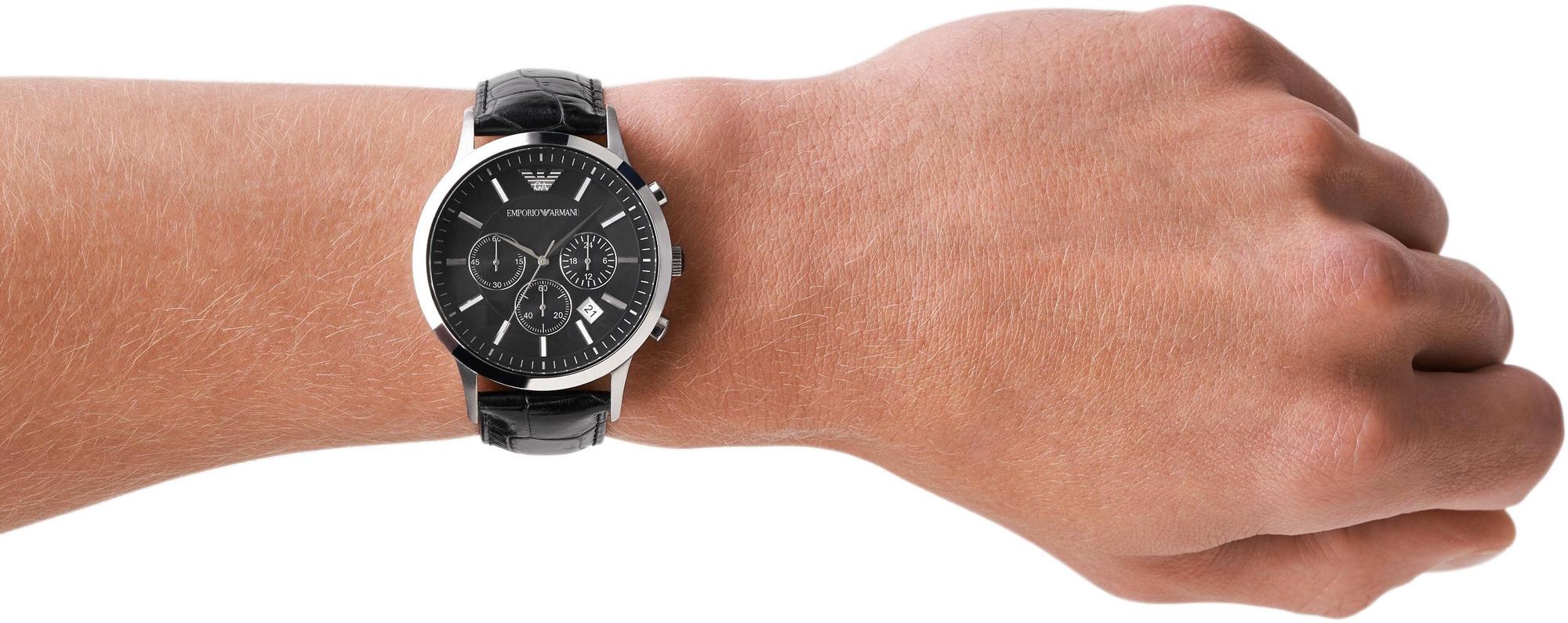 zegarek Emporio Armani AR2447 RENATO Sports and Fashion mineralne - miniatura 8