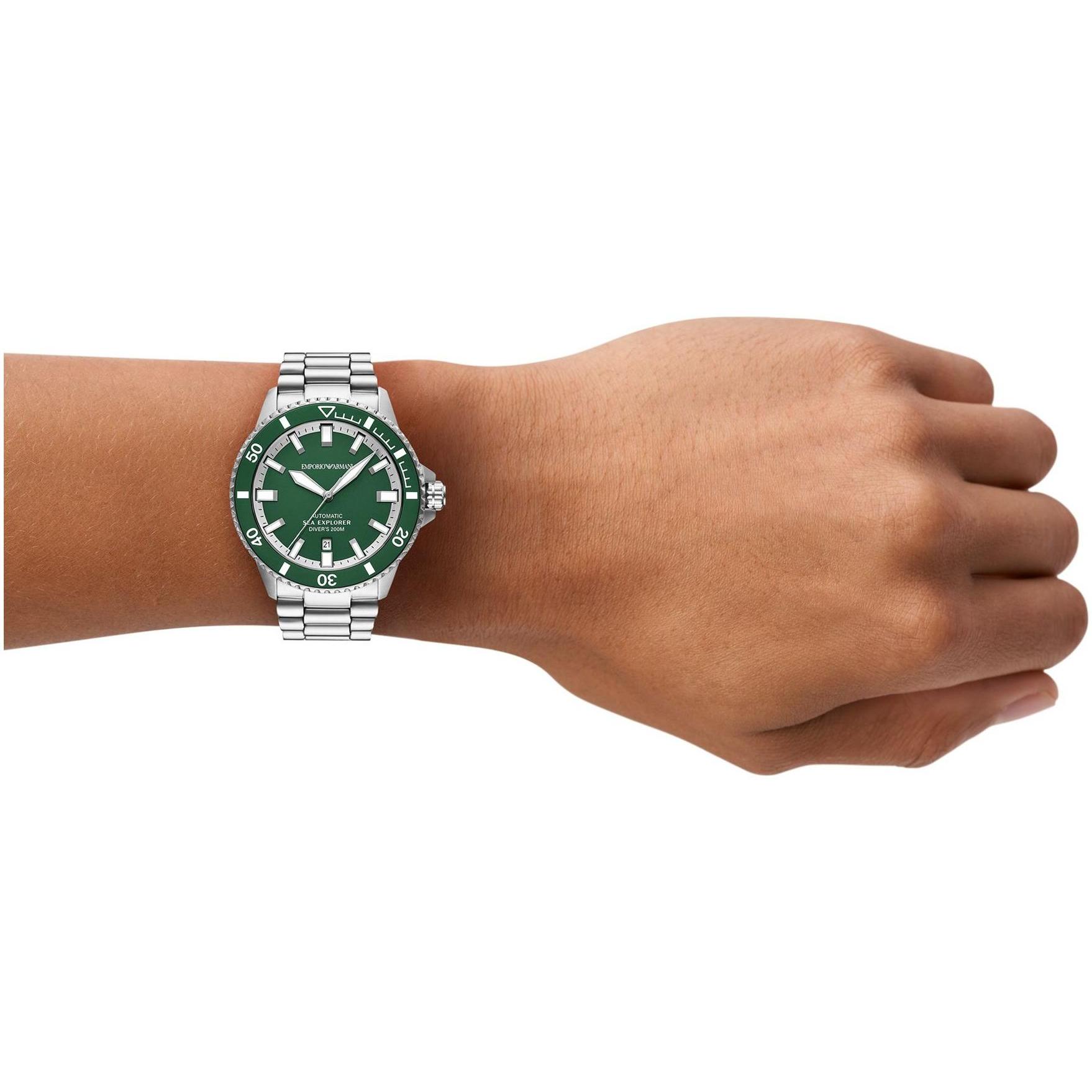 zegarek Emporio Armani AR60088 automatyczny męski Diver Sea EXPLORER - miniatura 6