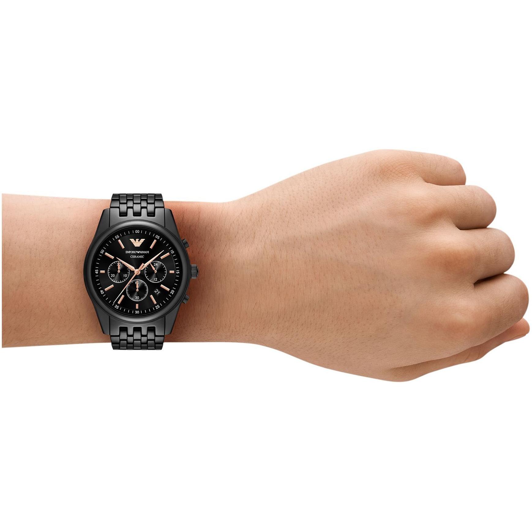 zegarek Emporio Armani AR70015 kwarcowy męski Ceramic - miniatura 5