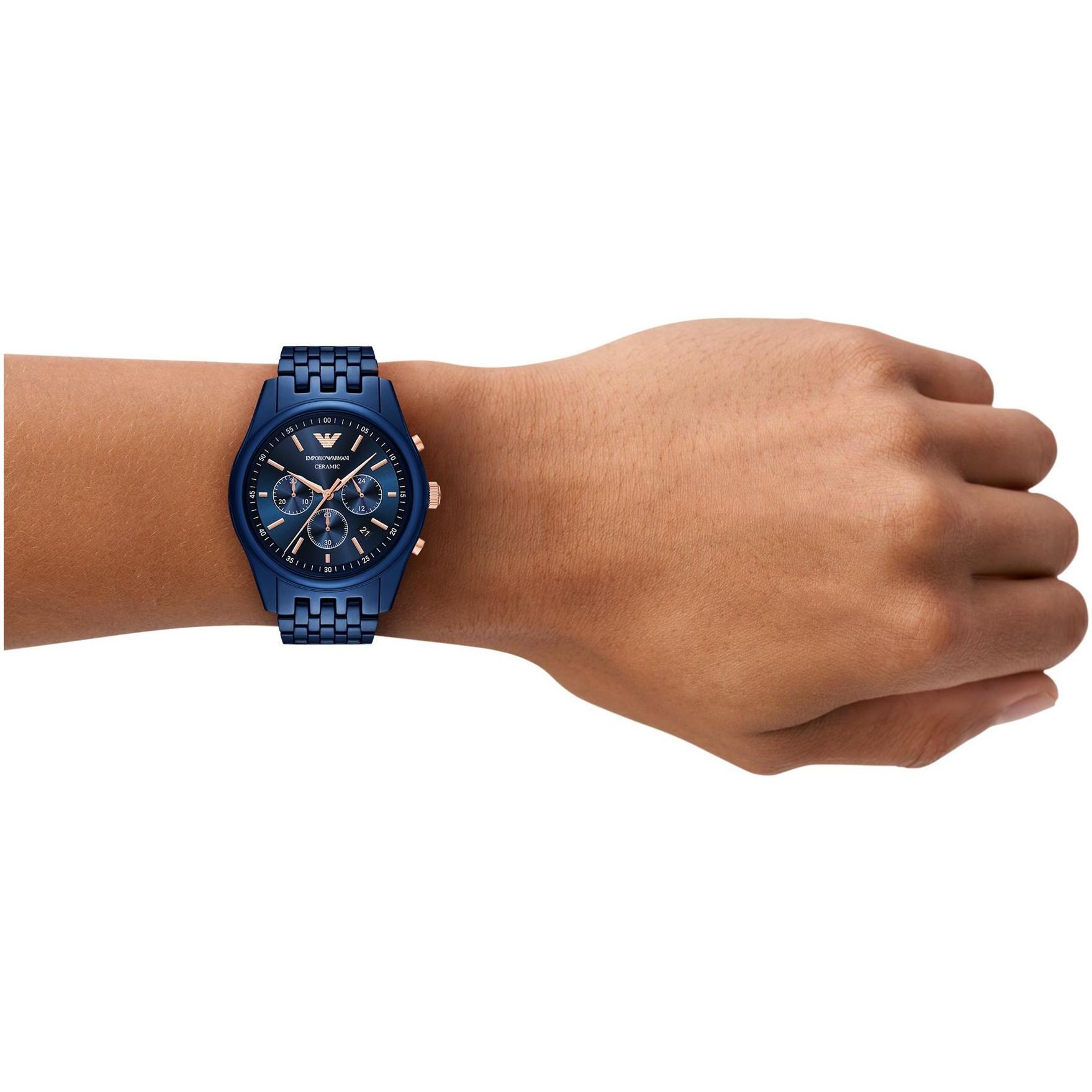 zegarek Emporio Armani AR70016 kwarcowy męski Ceramic - miniatura 5