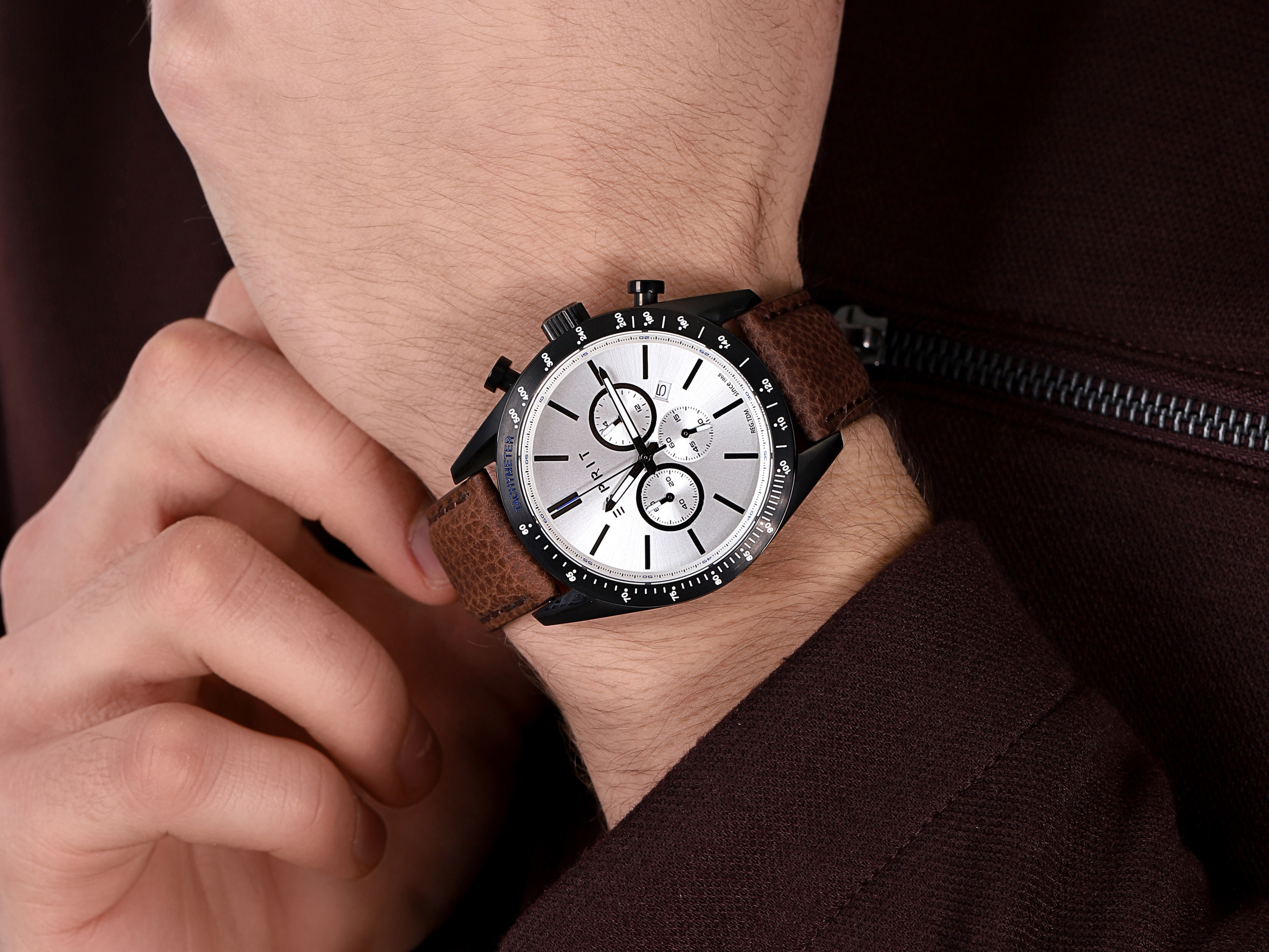 zegarek Esprit ES108811002 męski z chronograf Męskie - miniatura 4