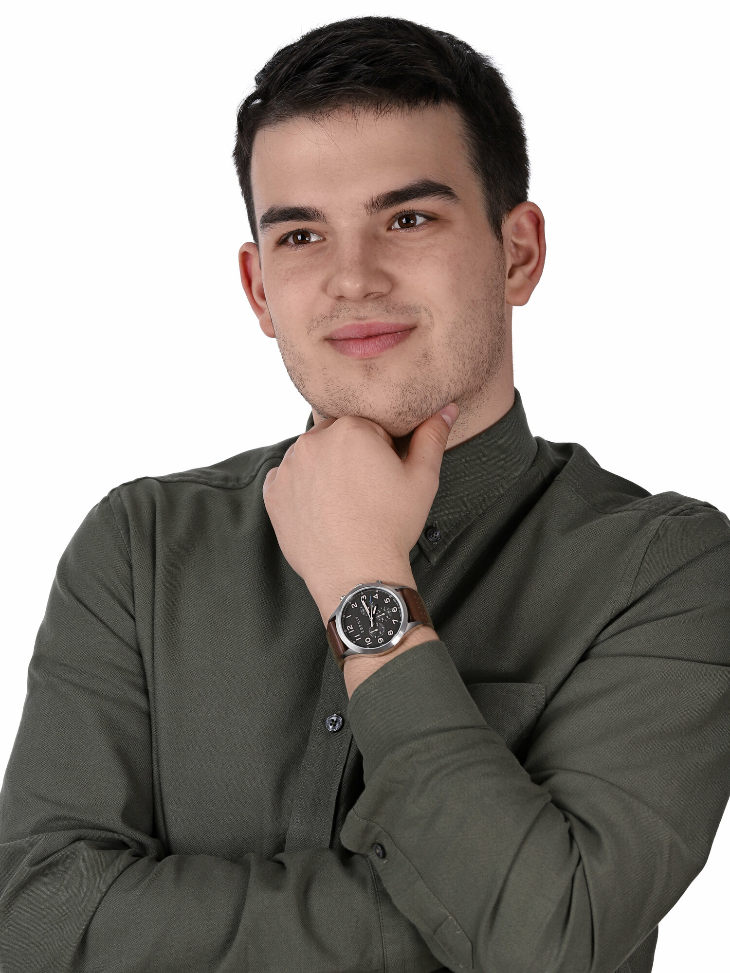 zegarek Esprit ES109201001 męski z chronograf Męskie - miniatura 2
