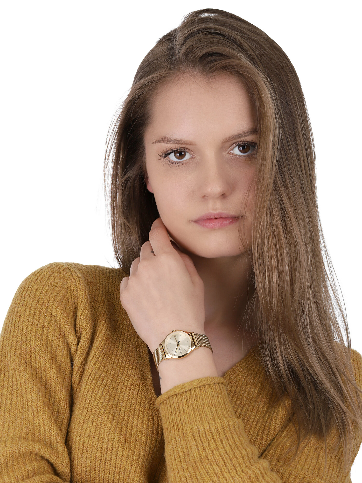 zegarek Esprit ES1L052M0065 złoty Damskie - miniatura 2