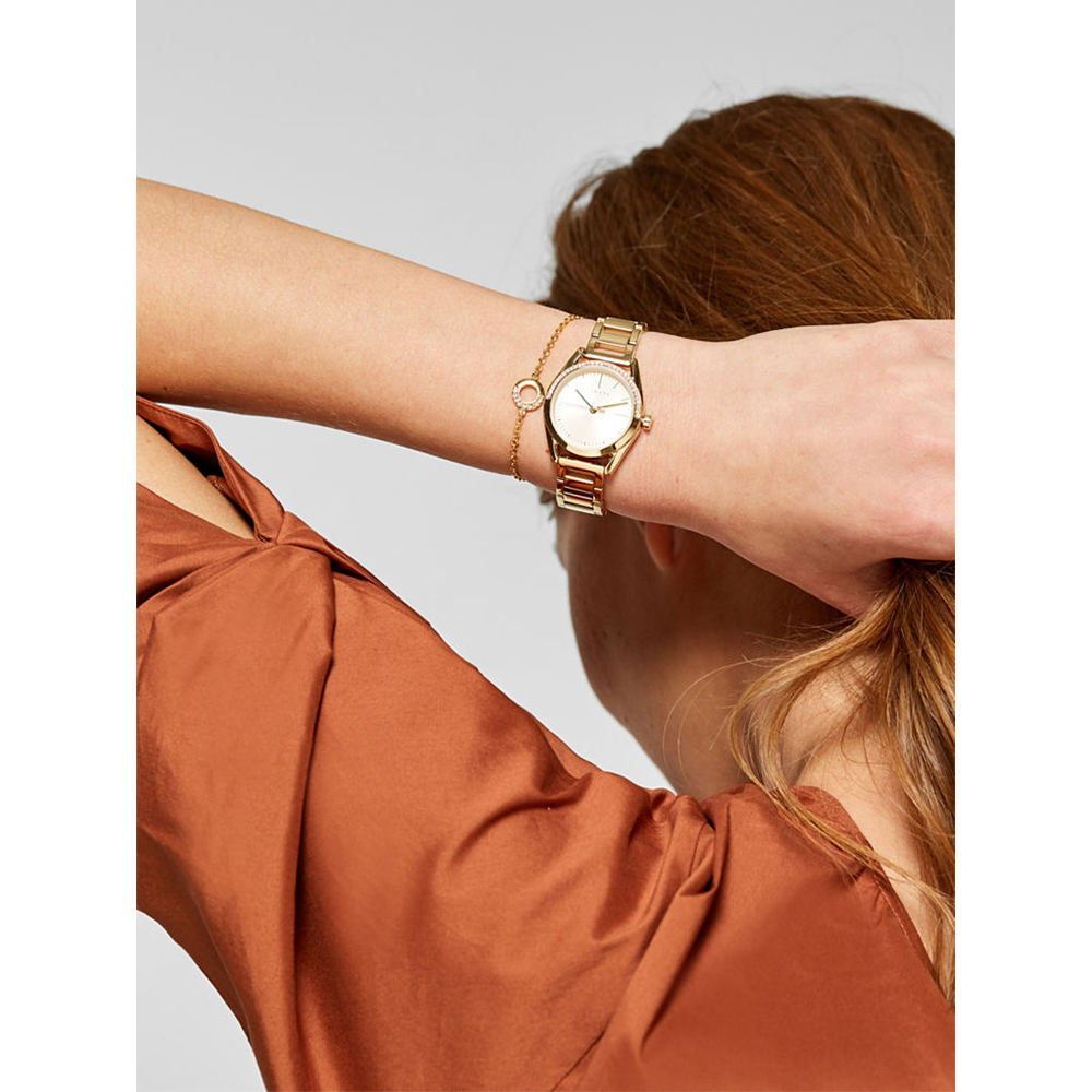 Esprit ES1L117M0065 zegarek złoty klasyczny Damskie bransoleta - miniatura 5