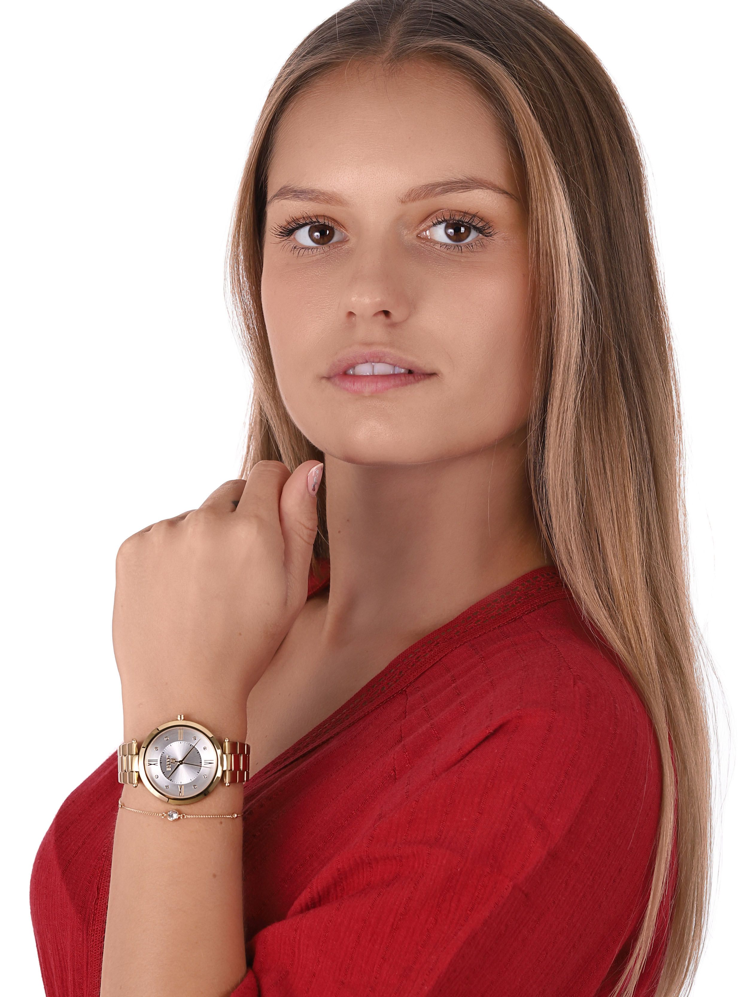 zegarek Esprit ES1L252M0025 złoty Damskie - miniatura 2