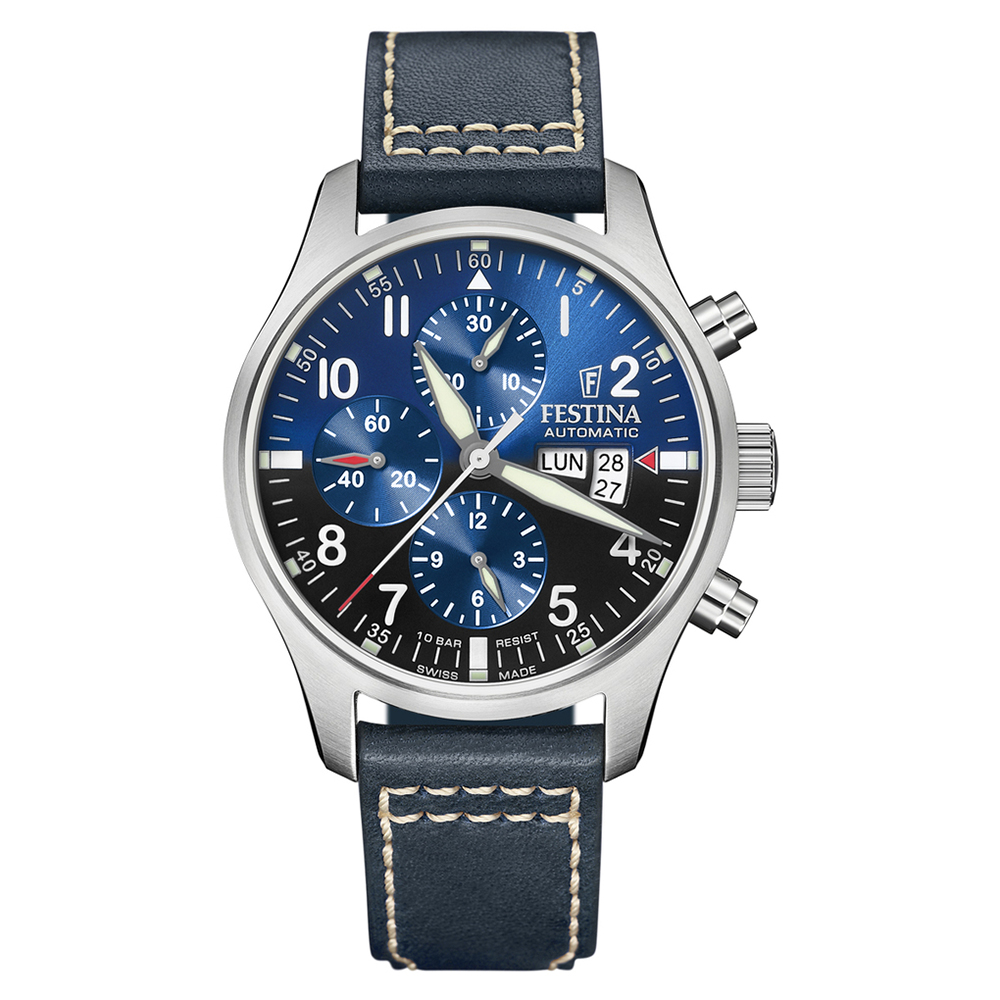 zegarek F20150-5 F20150-5 męski z chronograf Automatic - miniatura 2