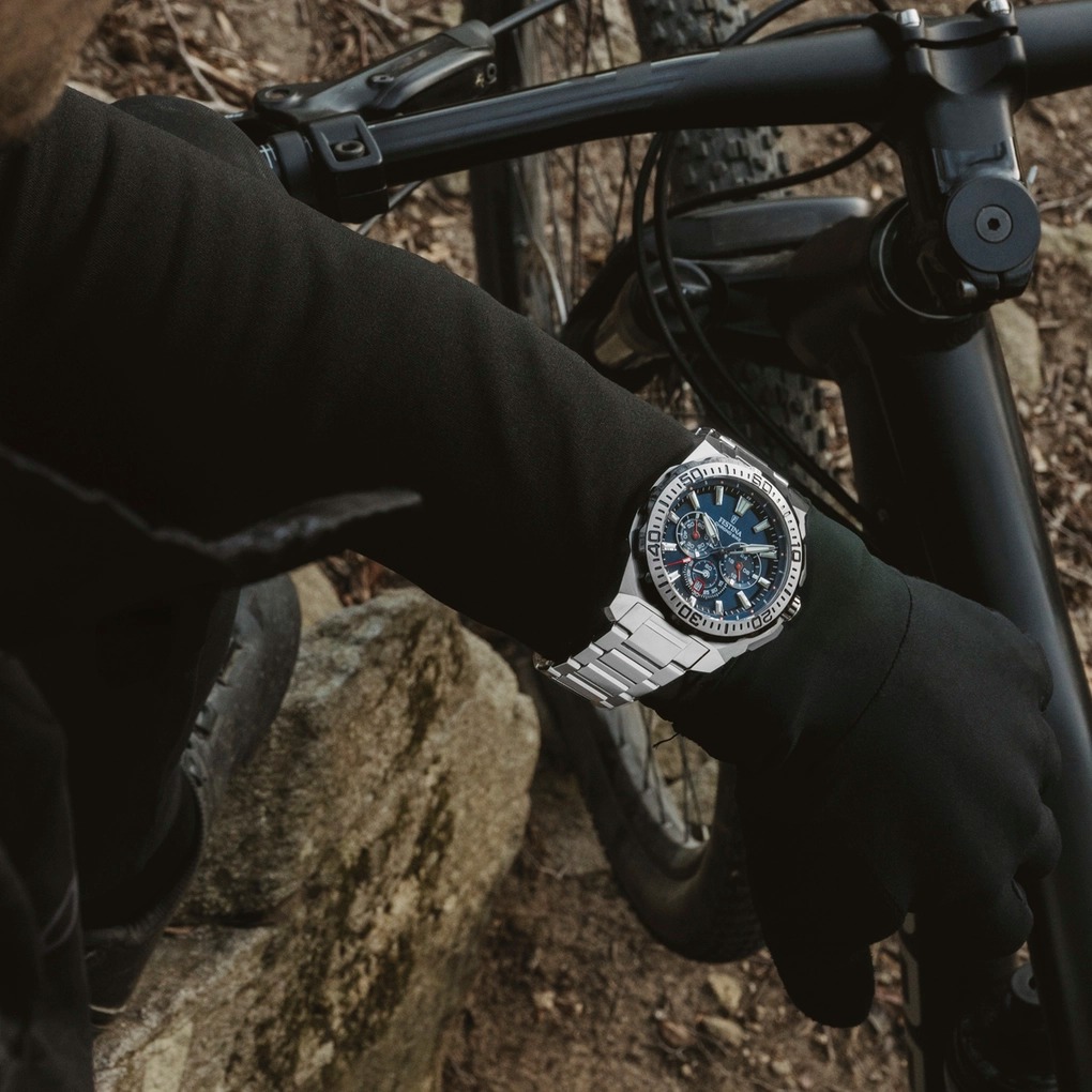 zegarek F20724-2 kwarcowy męski Chrono Bike
