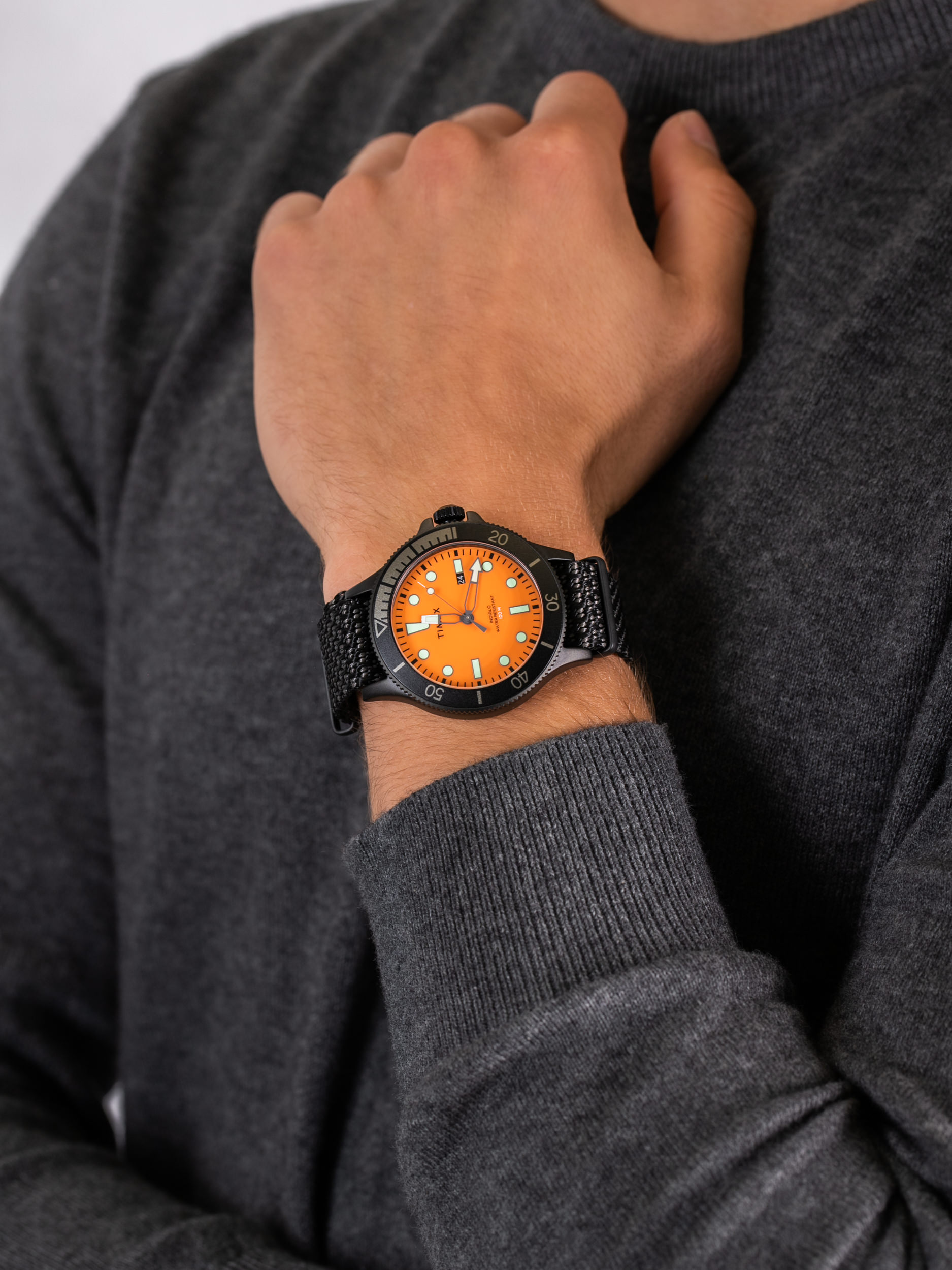 Timex TW2T30200 męski zegarek Allied pasek - miniatura 3