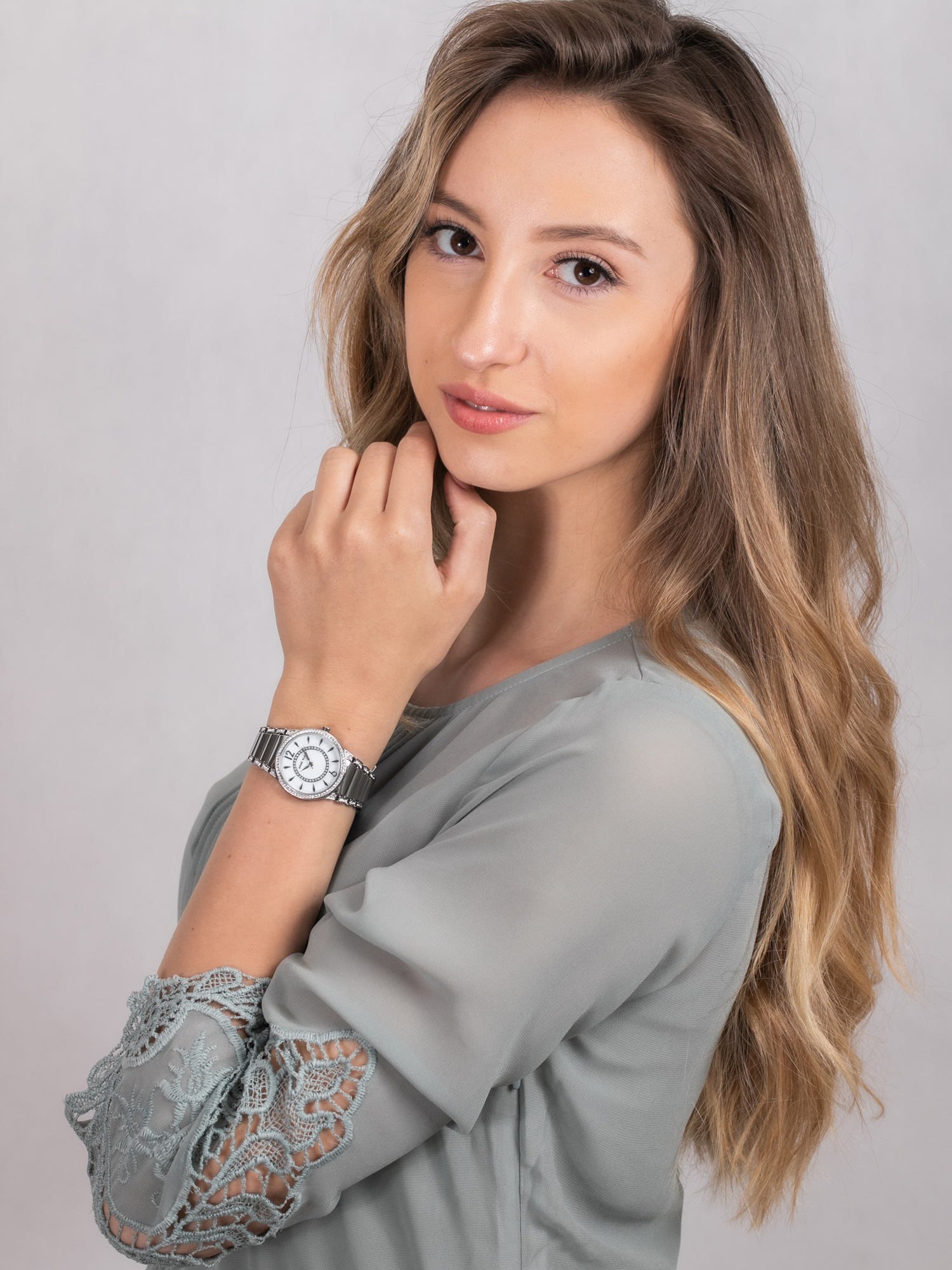 Anne Klein AK-2831MPSV zegarek damski Bransoleta - miniatura 2
