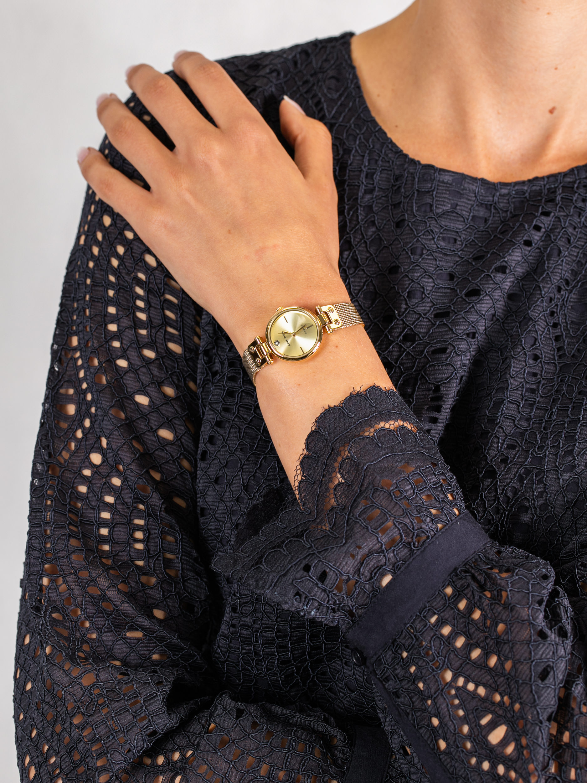 Anne Klein AK-3002CHGB damski zegarek Bransoleta bransoleta - miniatura 3