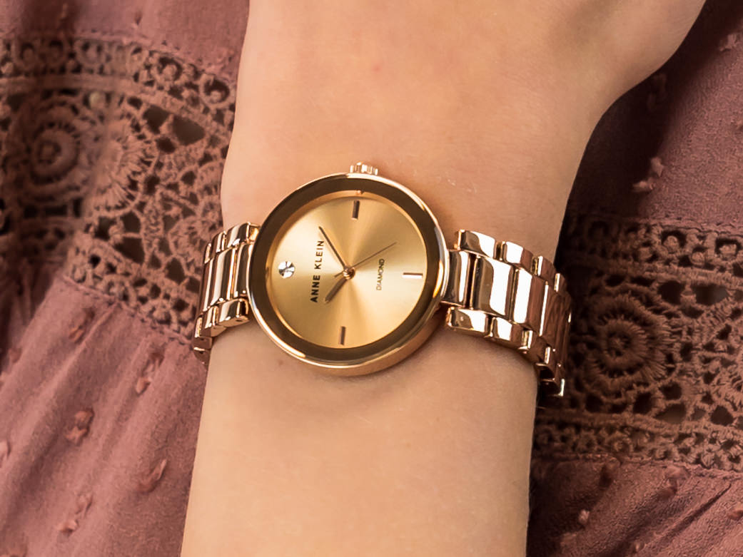 Anne Klein AK-1362RGRG zegarek fashion/modowy Bransoleta