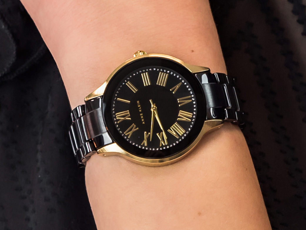 Anne Klein AK-1948BKGB zegarek fashion/modowy Bransoleta - miniatura 4