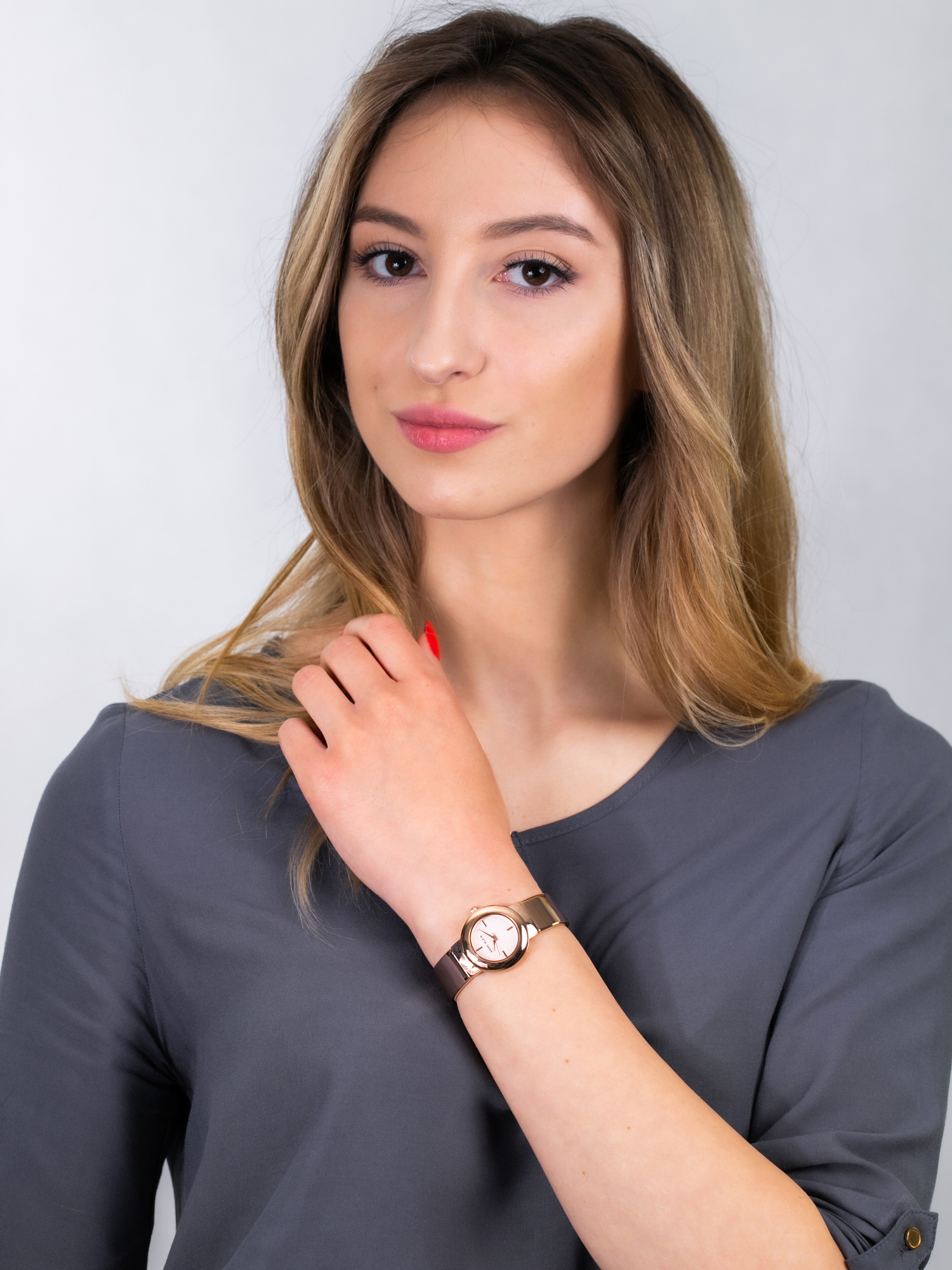 Anne Klein AK-2656RGRG zegarek damski Bransoleta - miniatura 2