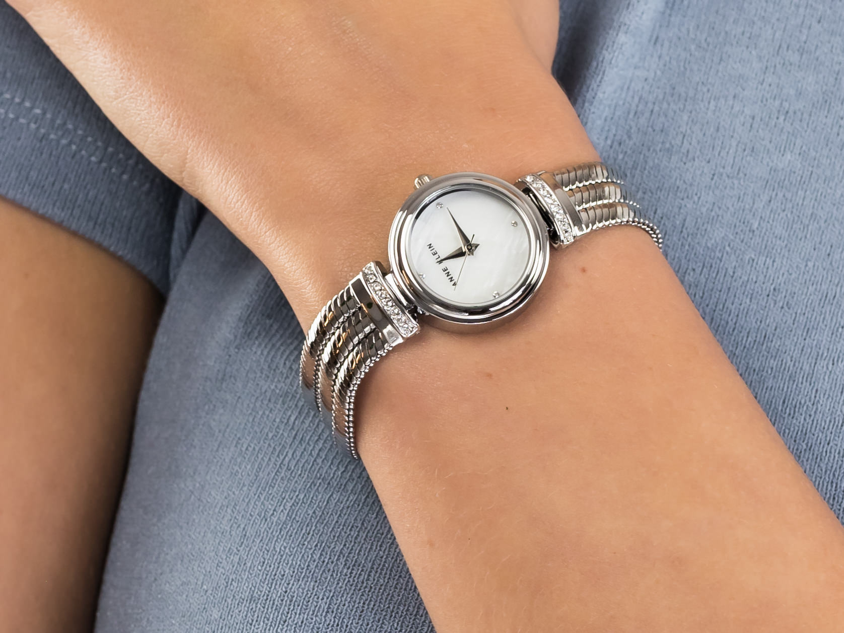 Anne Klein AK-2759MPSV zegarek fashion/modowy Bransoleta - miniatura 4
