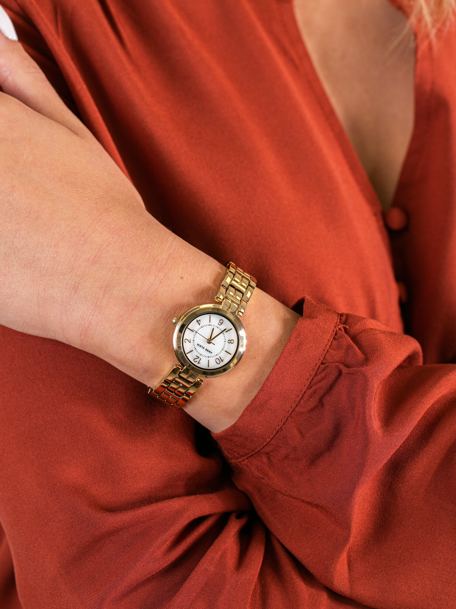 Anne Klein AK-3070MPGB damski zegarek Bransoleta bransoleta - miniatura 3