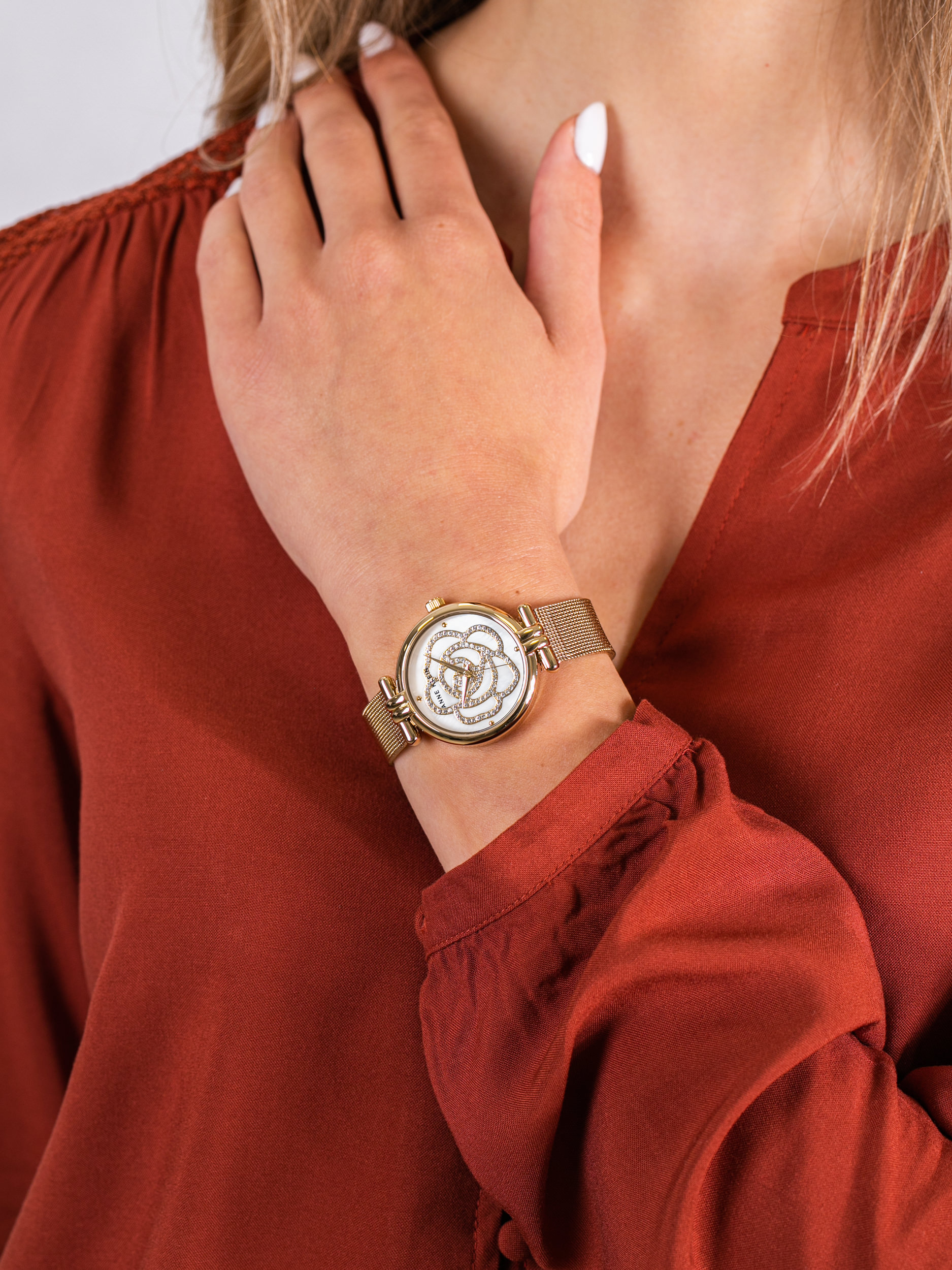 Anne Klein AK-3102MPGB damski zegarek Bransoleta bransoleta - miniatura 3